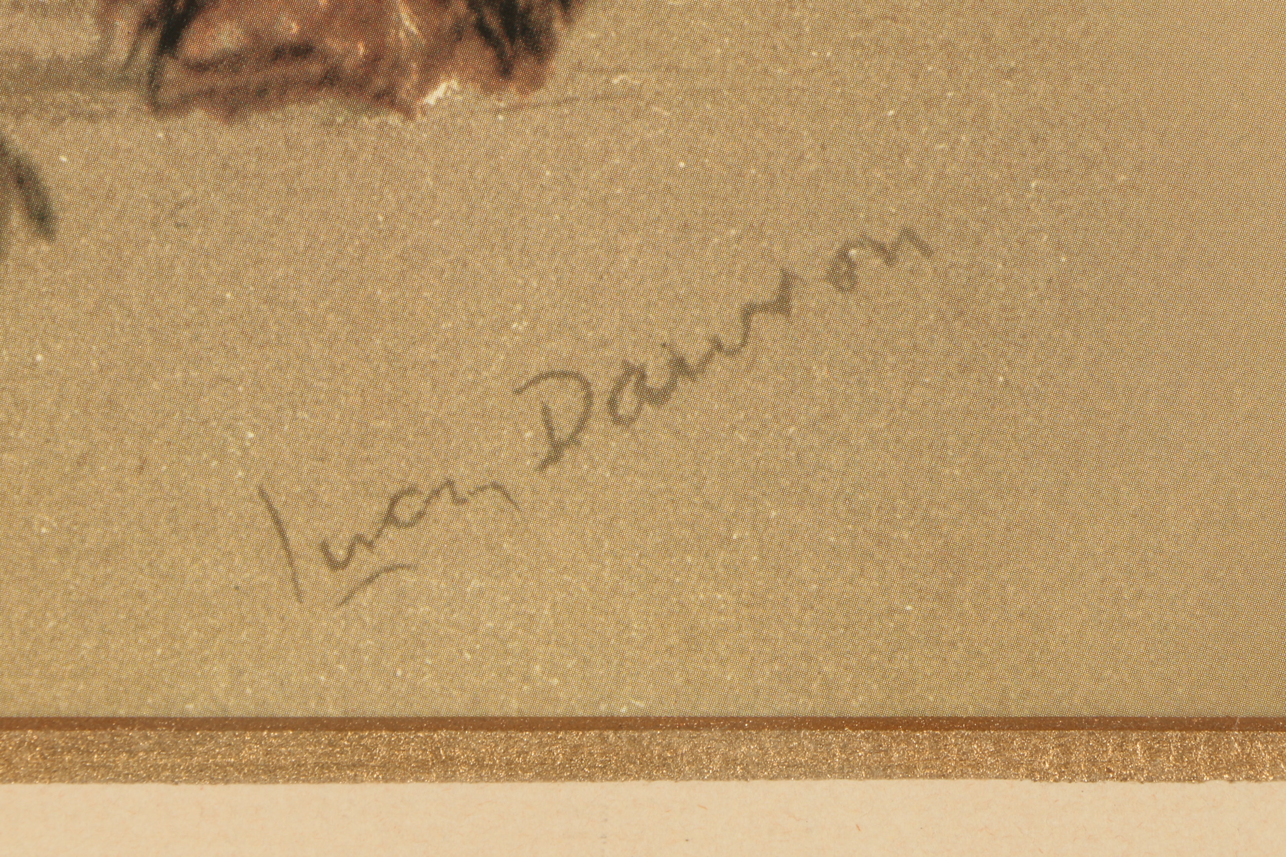 Offset Lithograph After Lucy Dawson