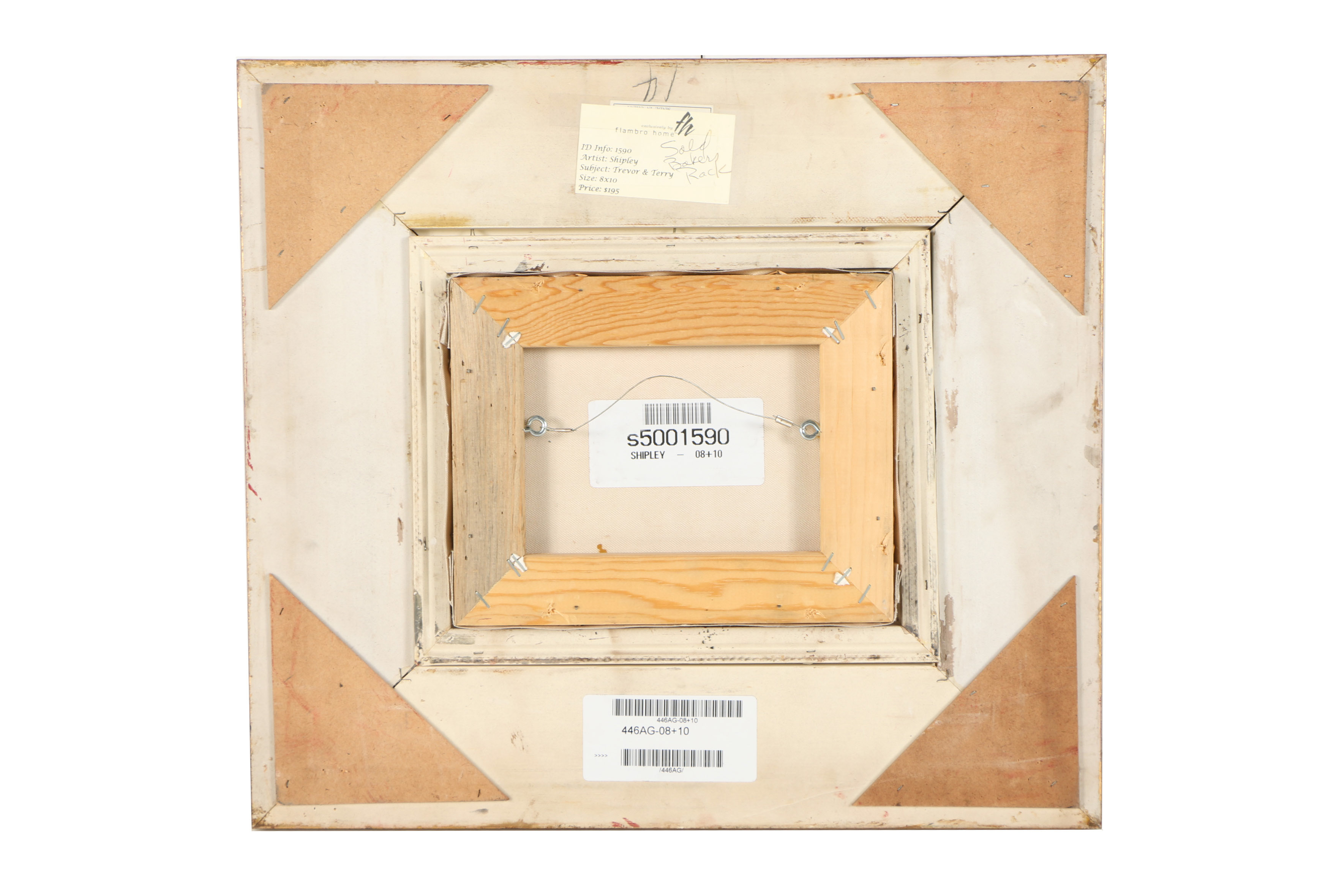 Shipley Oil Painting "Trevor and Terry"