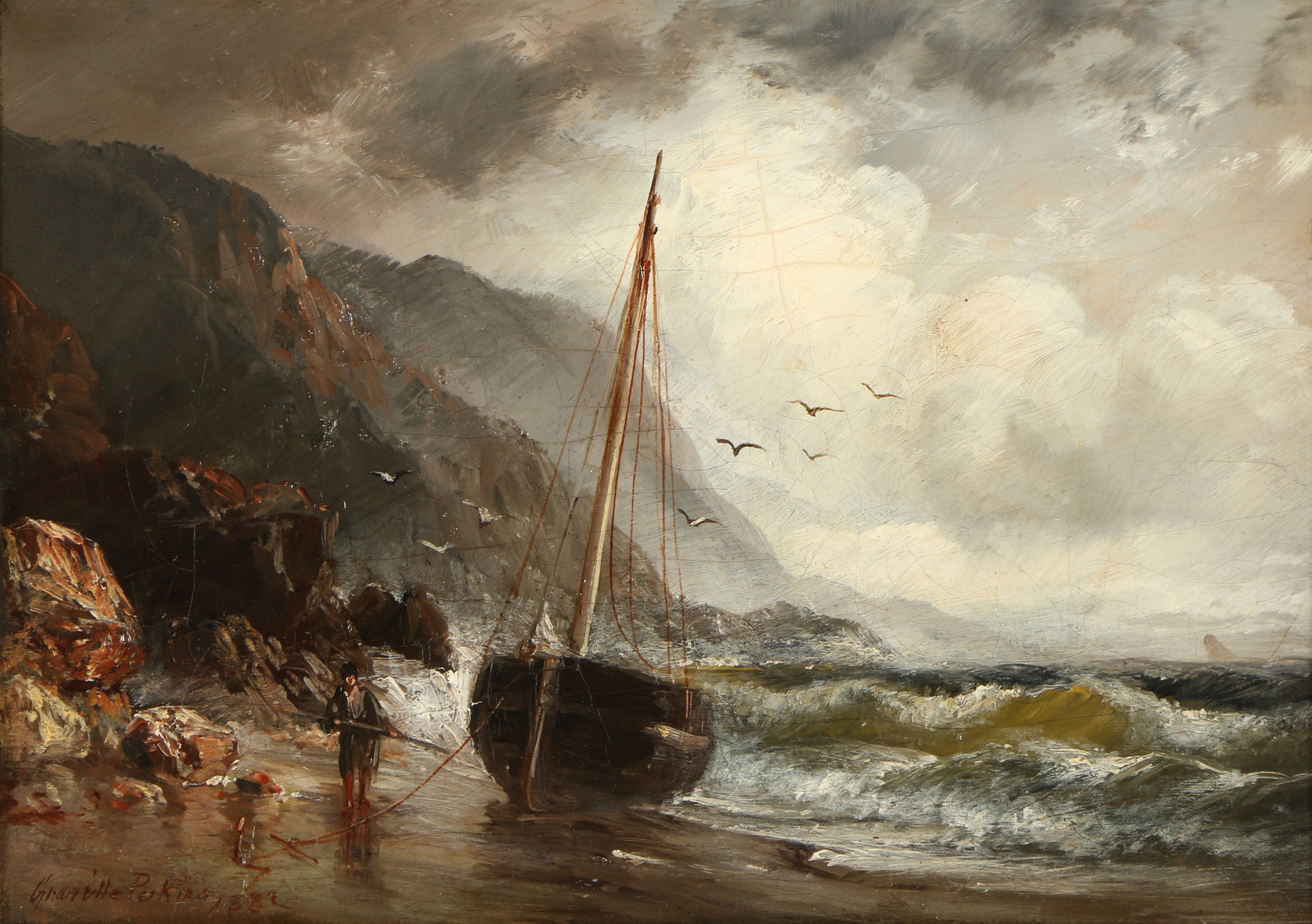 Granville Perkins Oil Painting