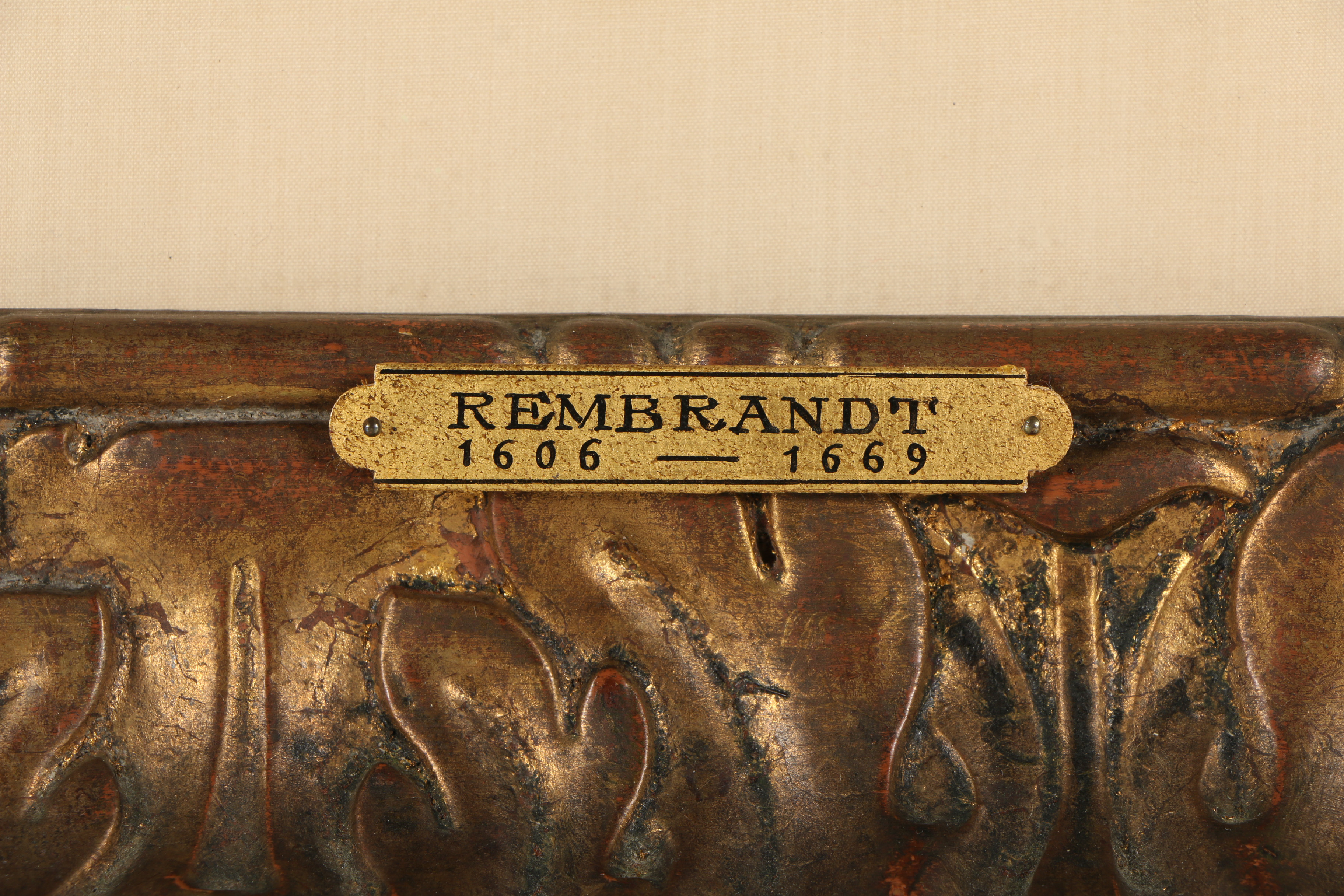 Rembrandt van Rijn Restrike Etching and Drypoint "St. Jerome in a Dark Chamber"