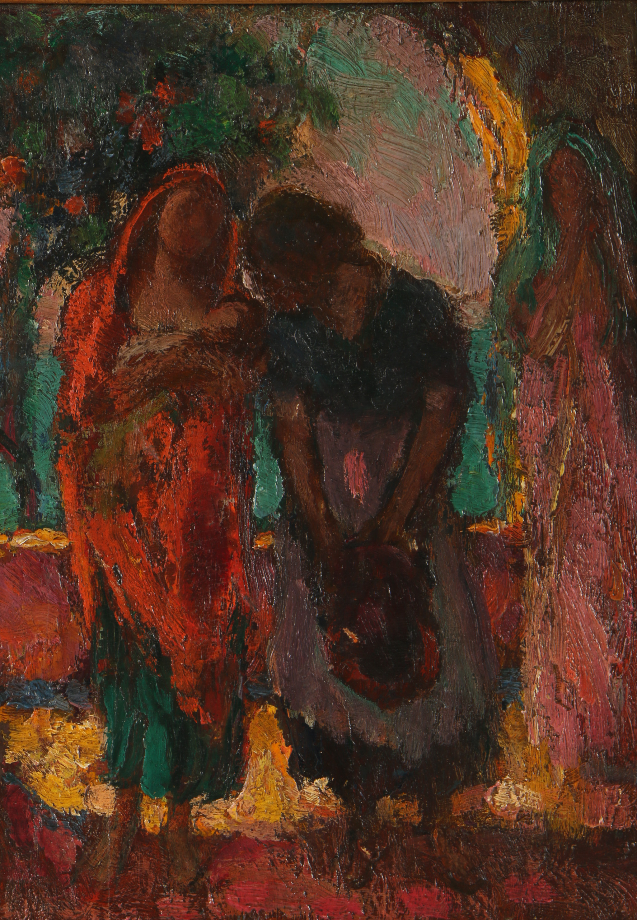 Oil Painting on Board Attributed to Robert Loftin Newman