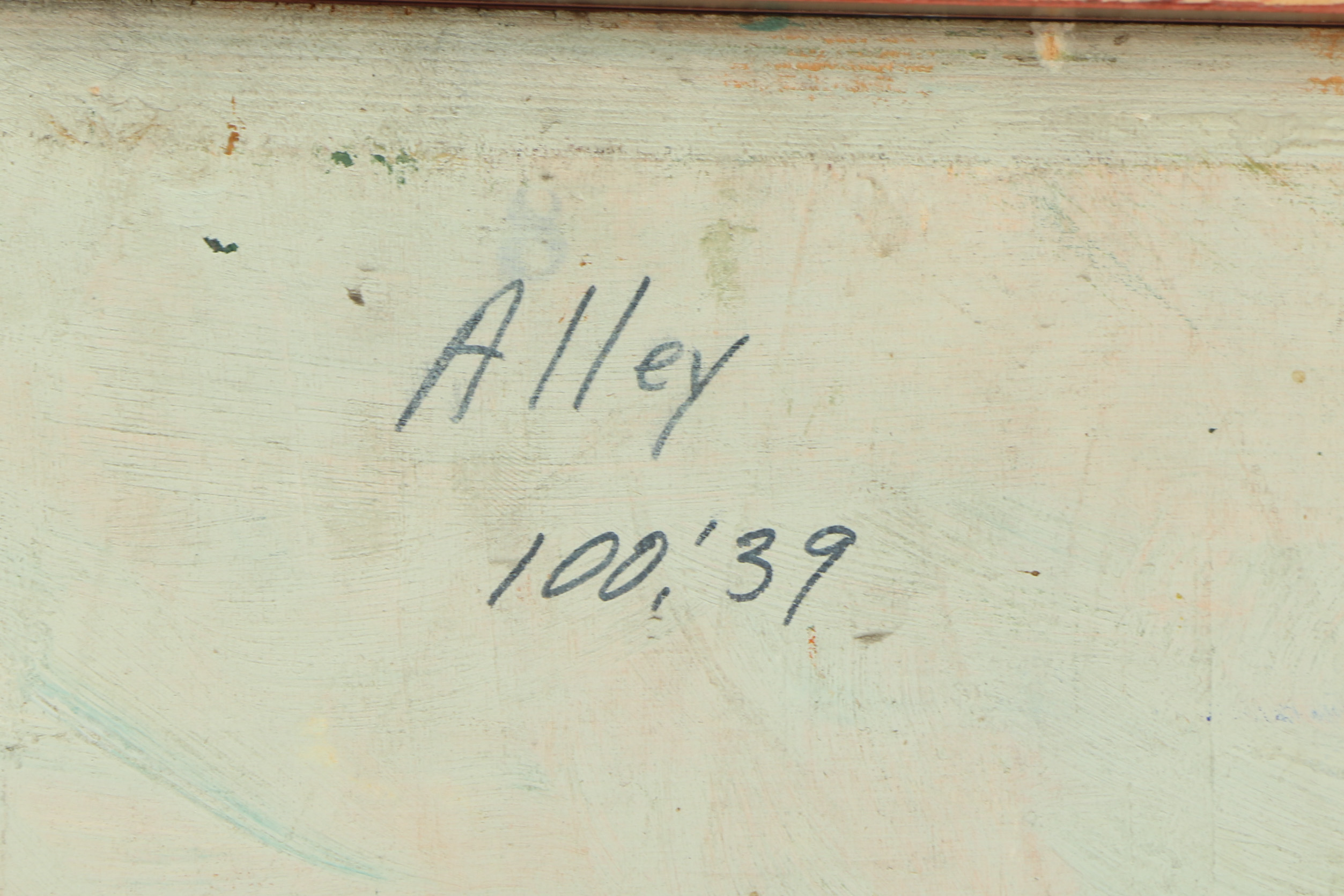 Daisy Marguerite Hughes Oil Painting "Alley"