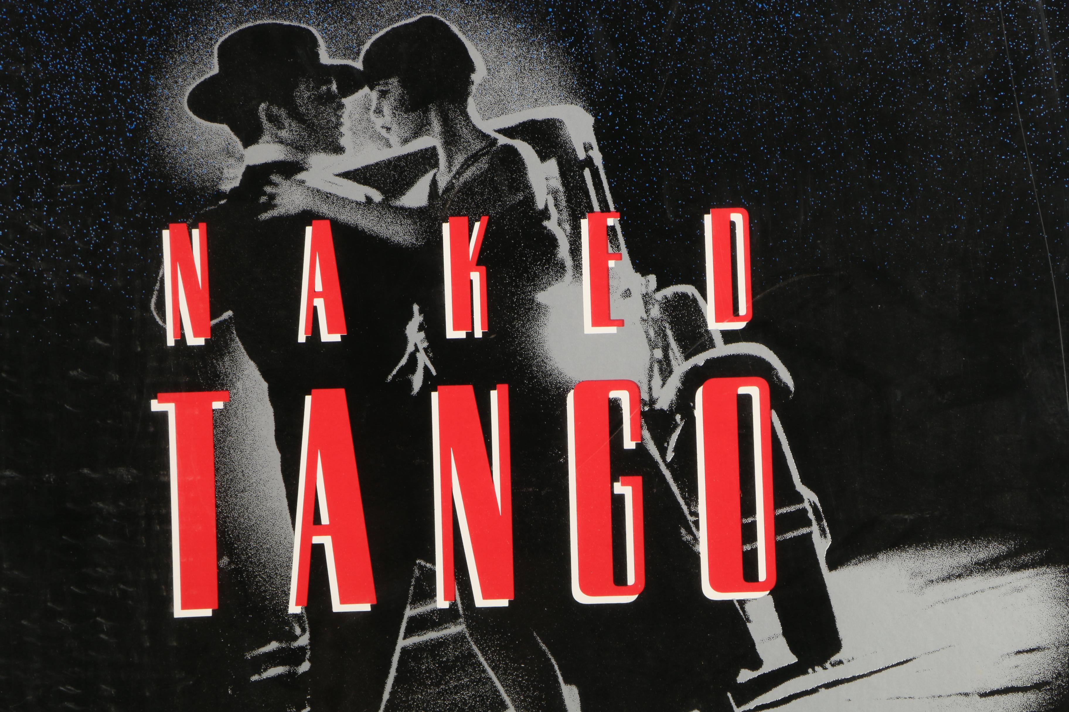 Promotional "Naked Tango" Serigraph Poster Print
