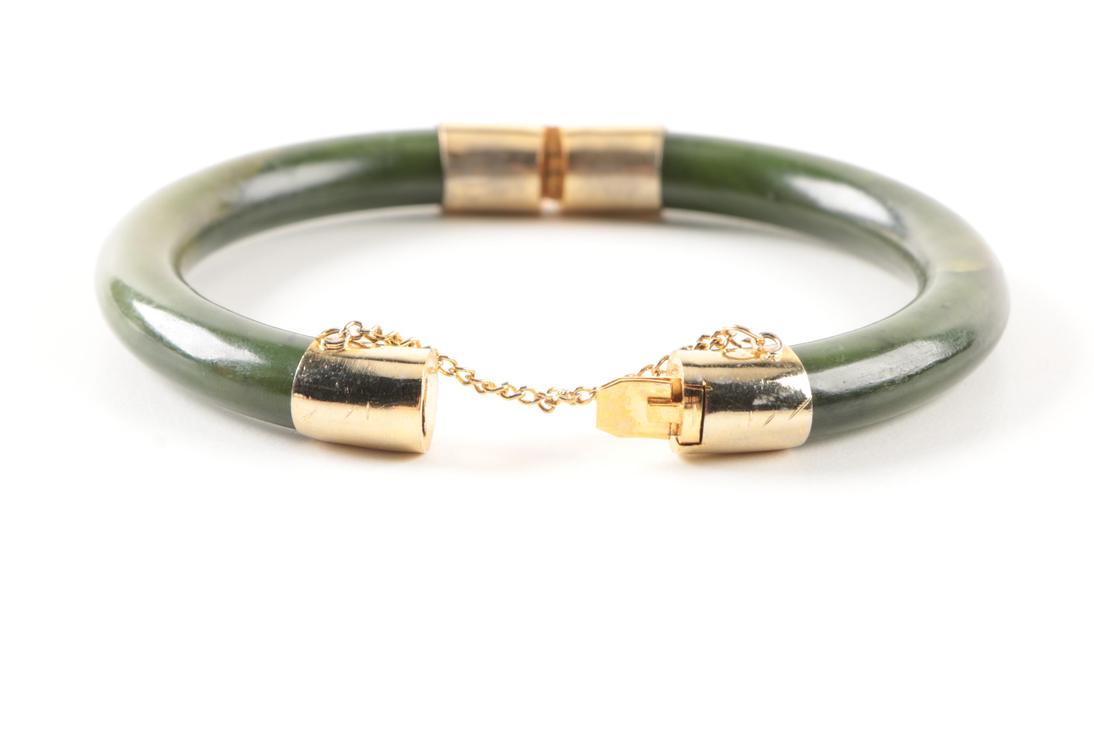 Jasper, Malachite, and Rose Quartz Jewelry Selection Including Sterling Silver