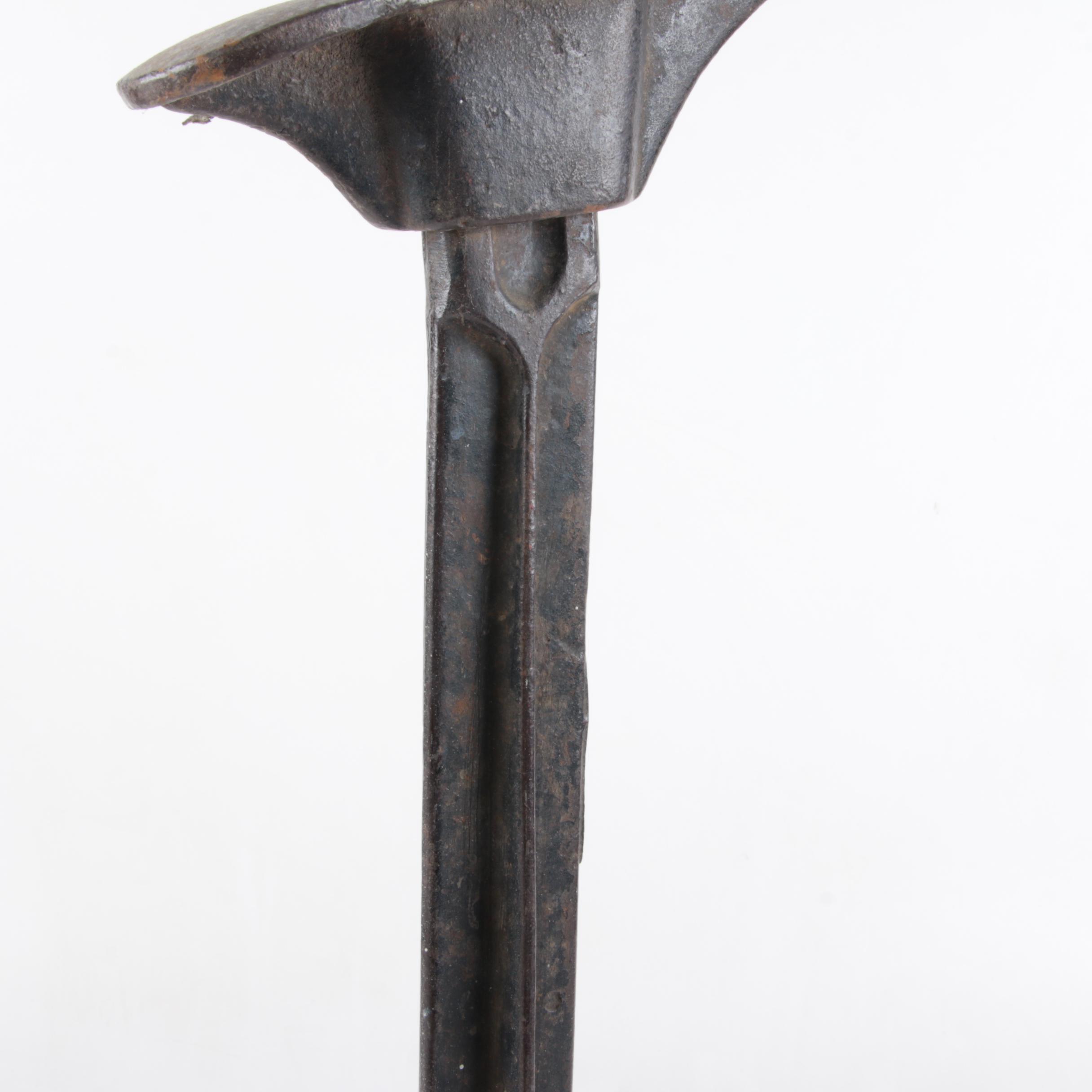 Vintage Cast Iron Cobbler's Stand