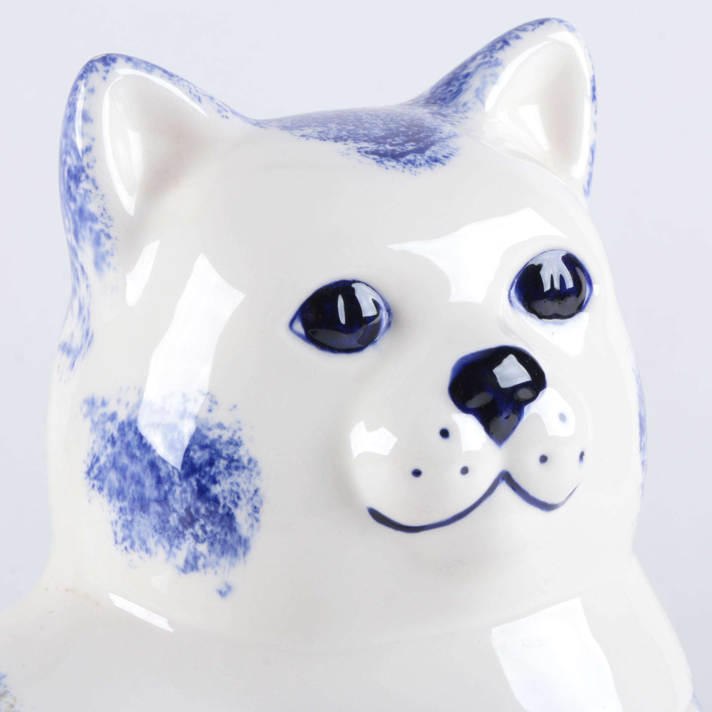 Ceramic Cat Cookie Jar