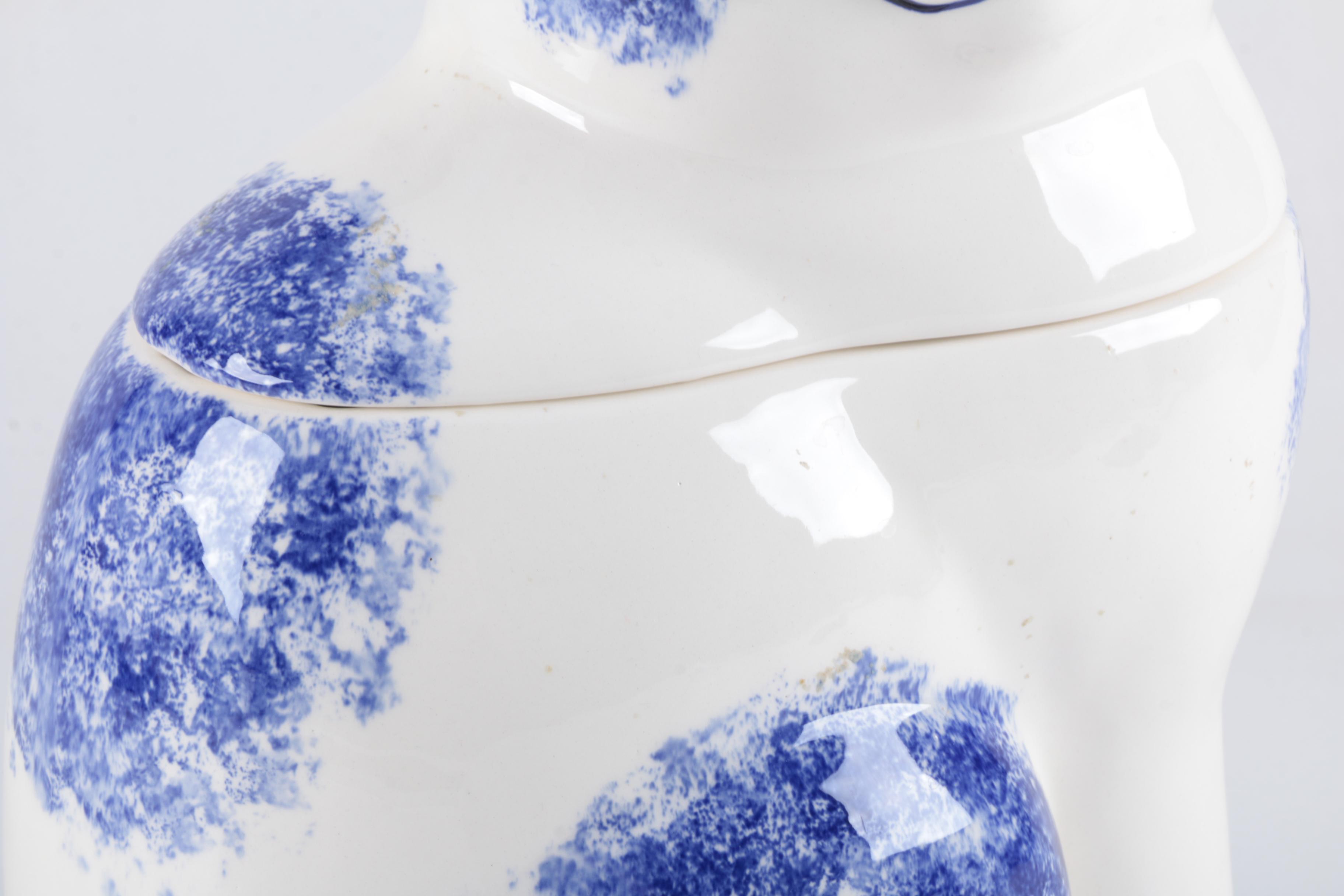 Ceramic Cat Cookie Jar