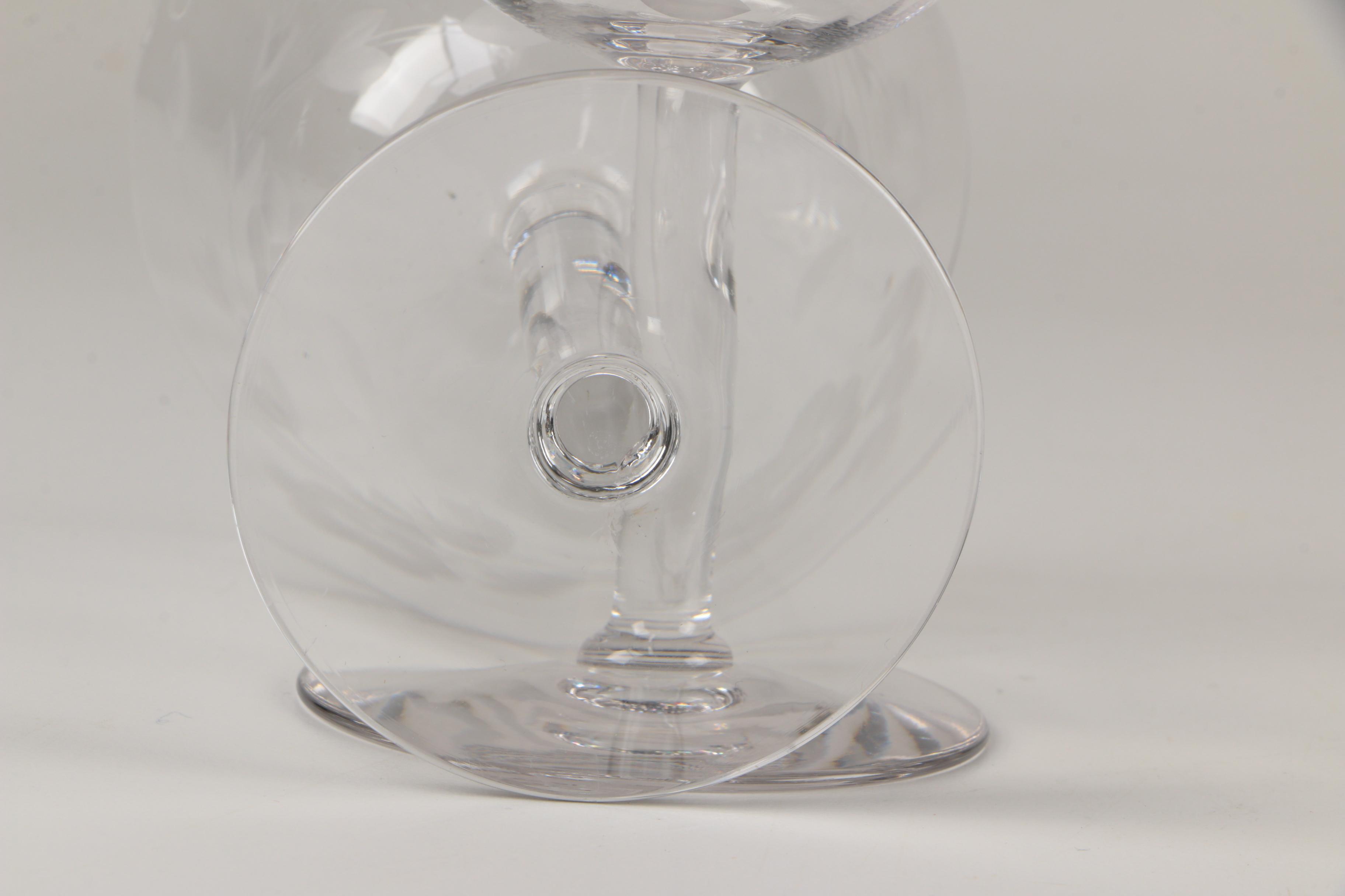 Vintage Etched Glass Barware