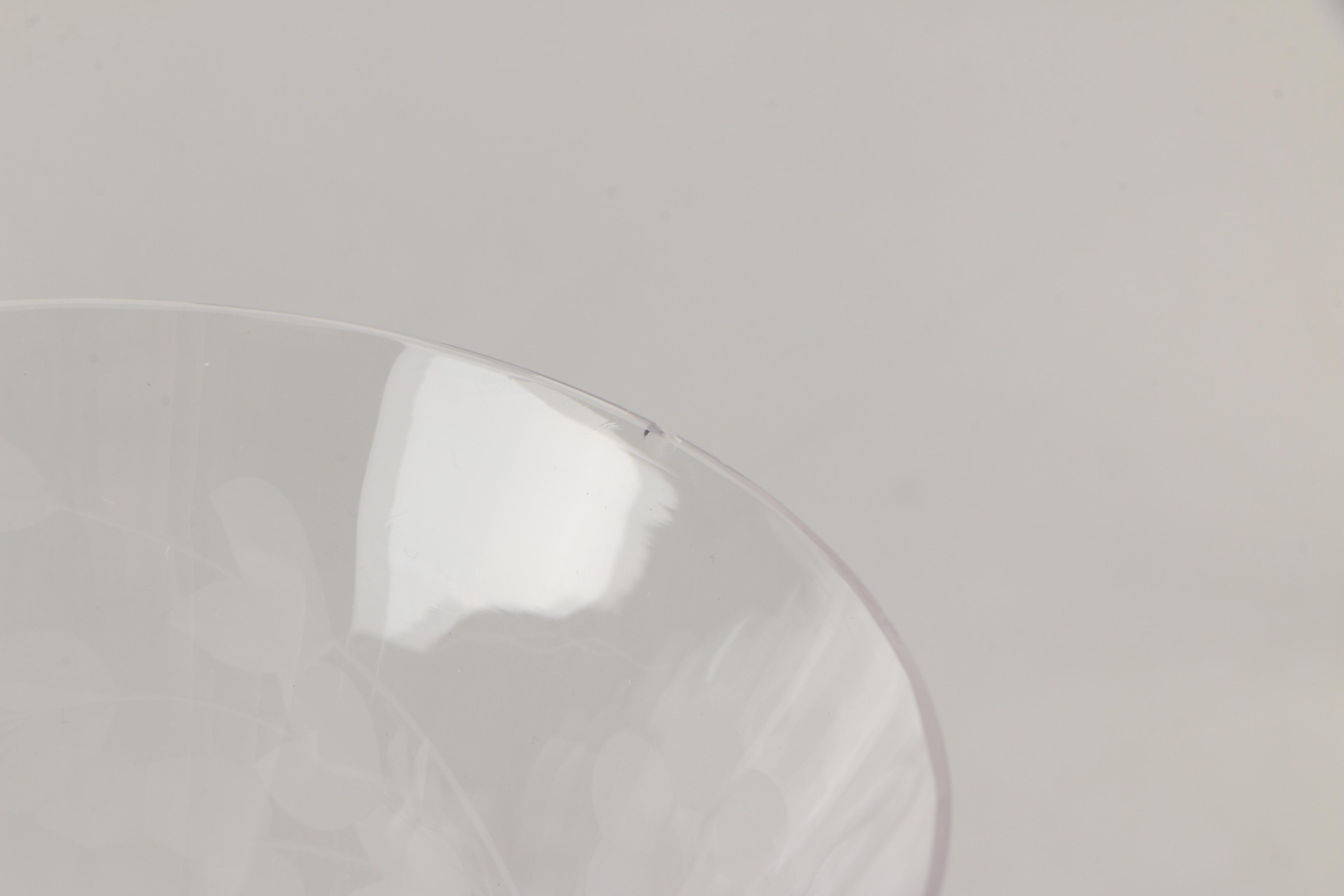 Vintage Etched Glass Barware