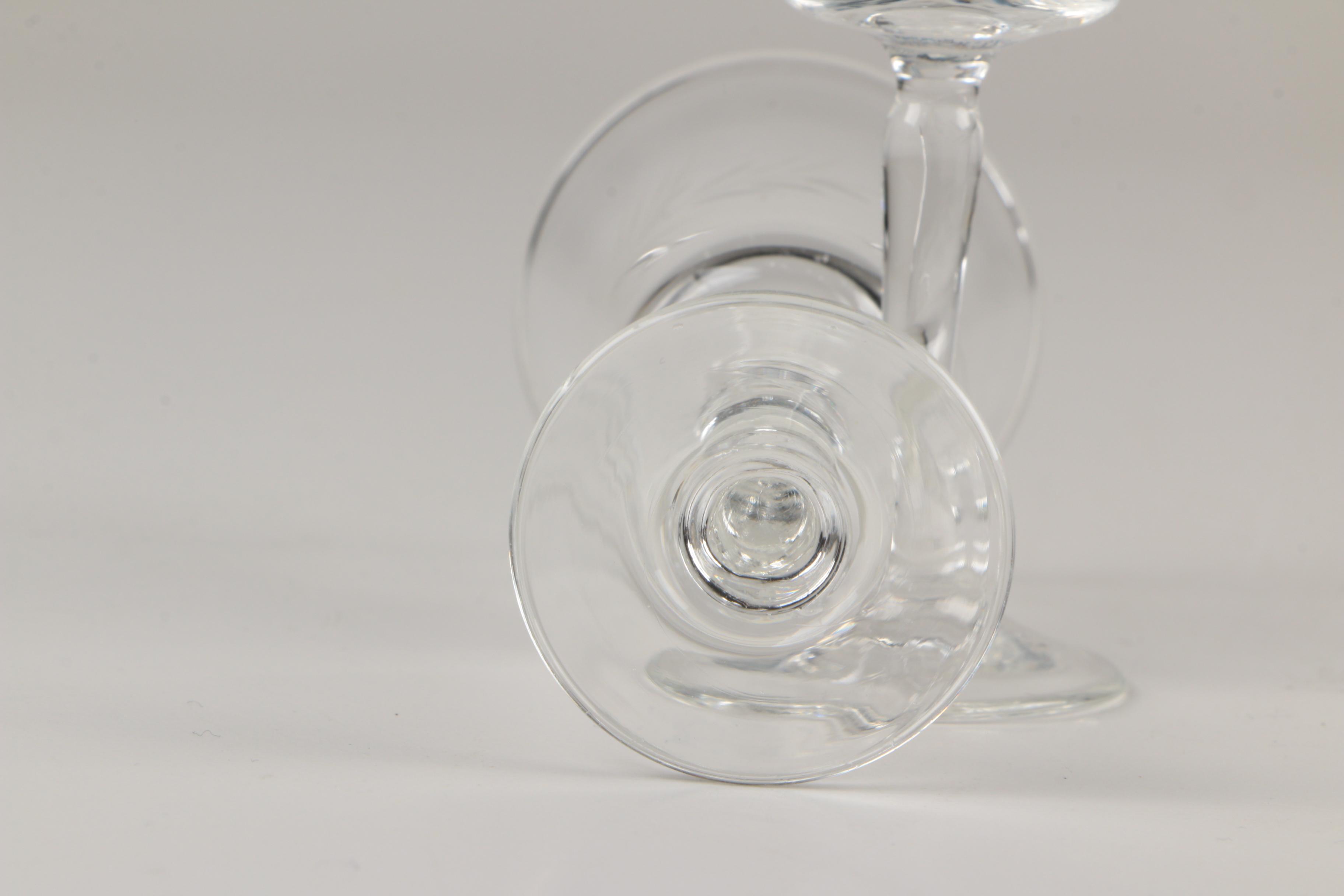 Vintage Etched Glass Barware