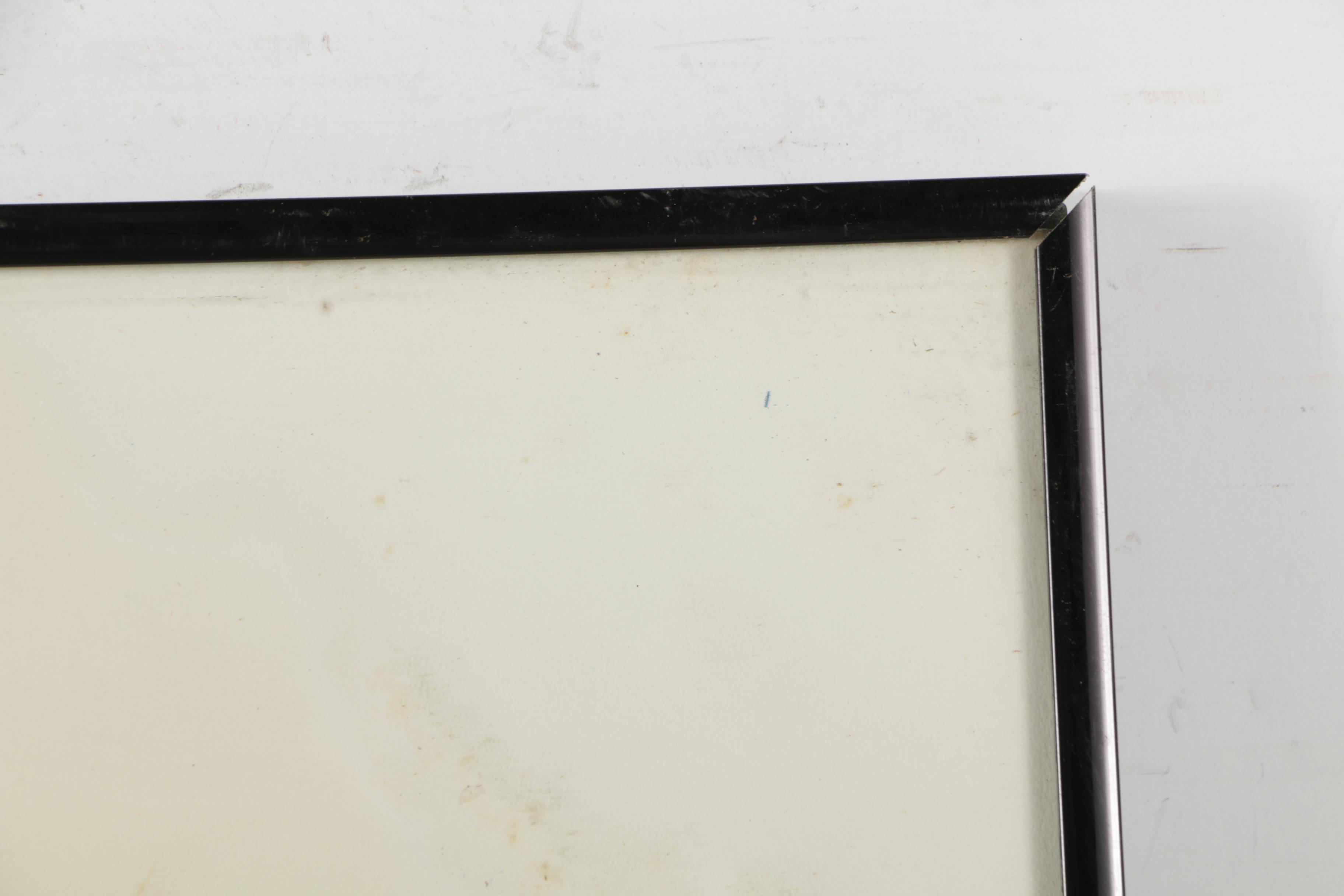 Offset Lithograph "Houses of Squam Light" after Edward Hopper