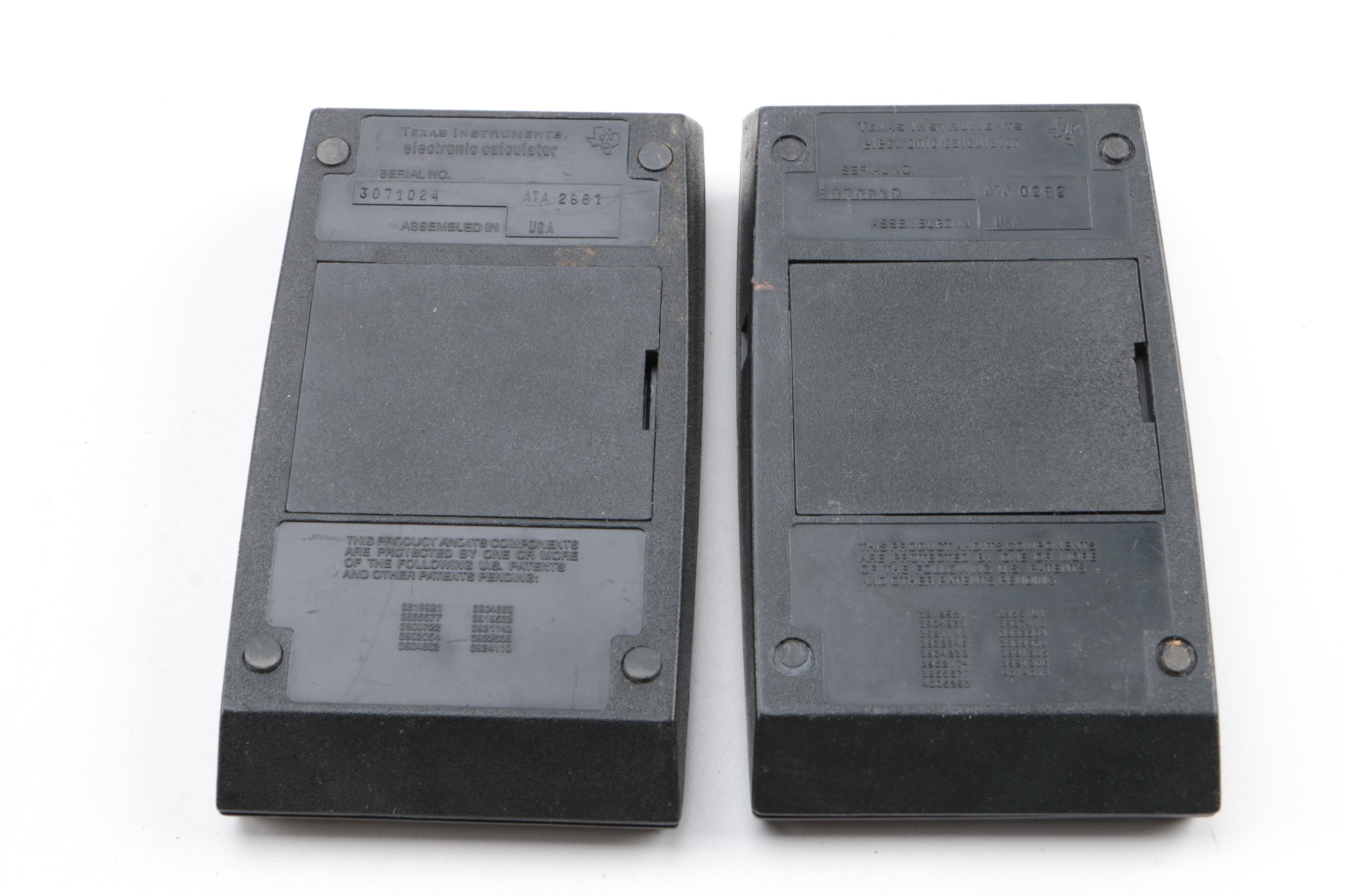Vintage Texas Instrument Calculator