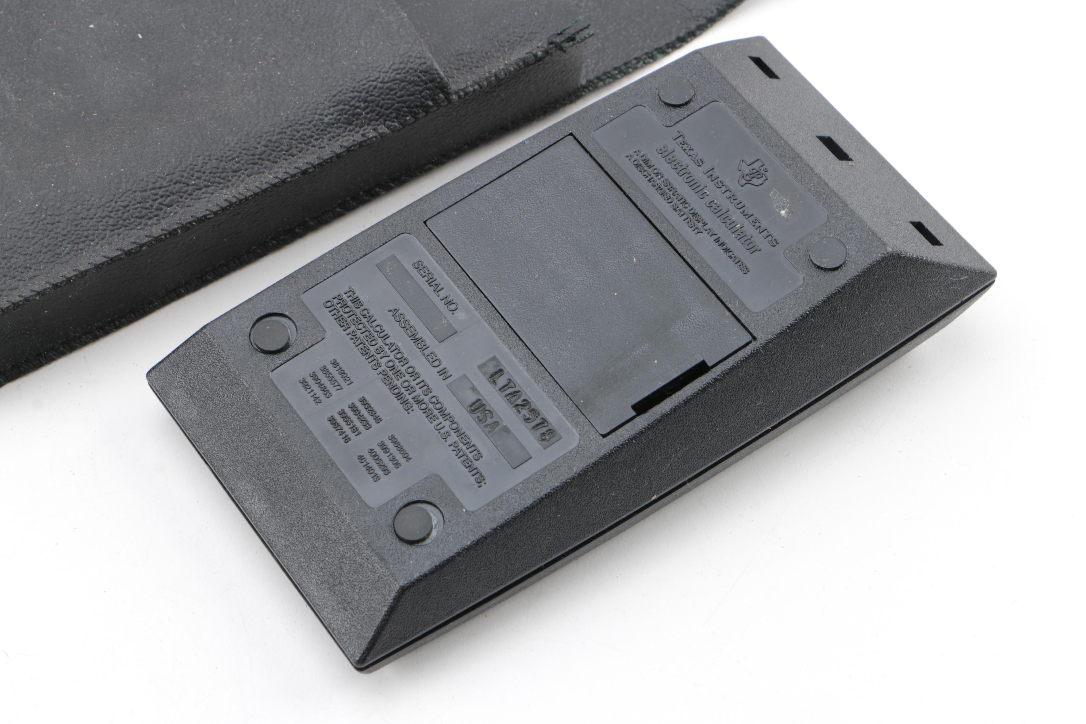 Vintage Texas Instrument Calculator