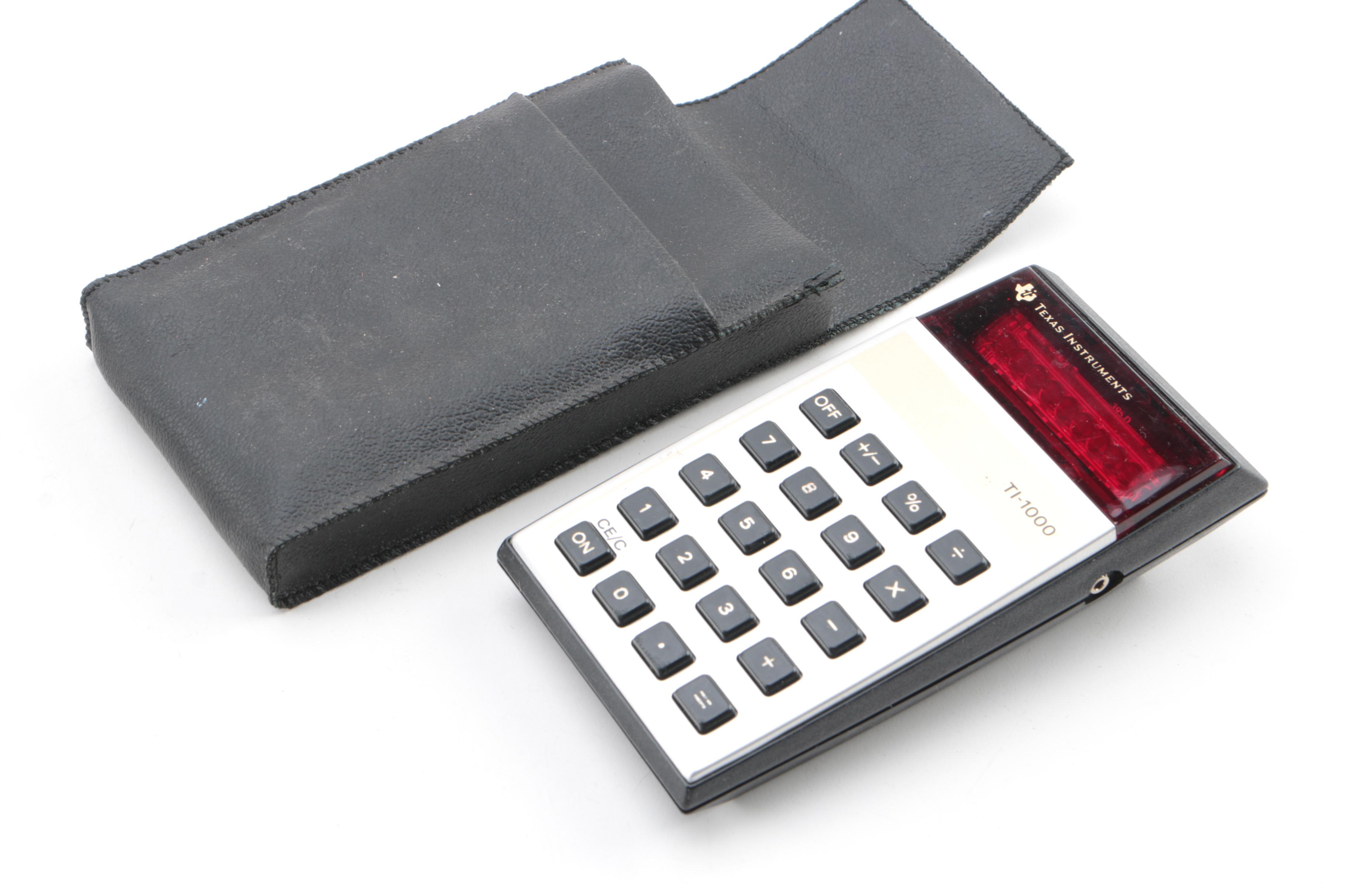 Vintage Texas Instrument Calculator