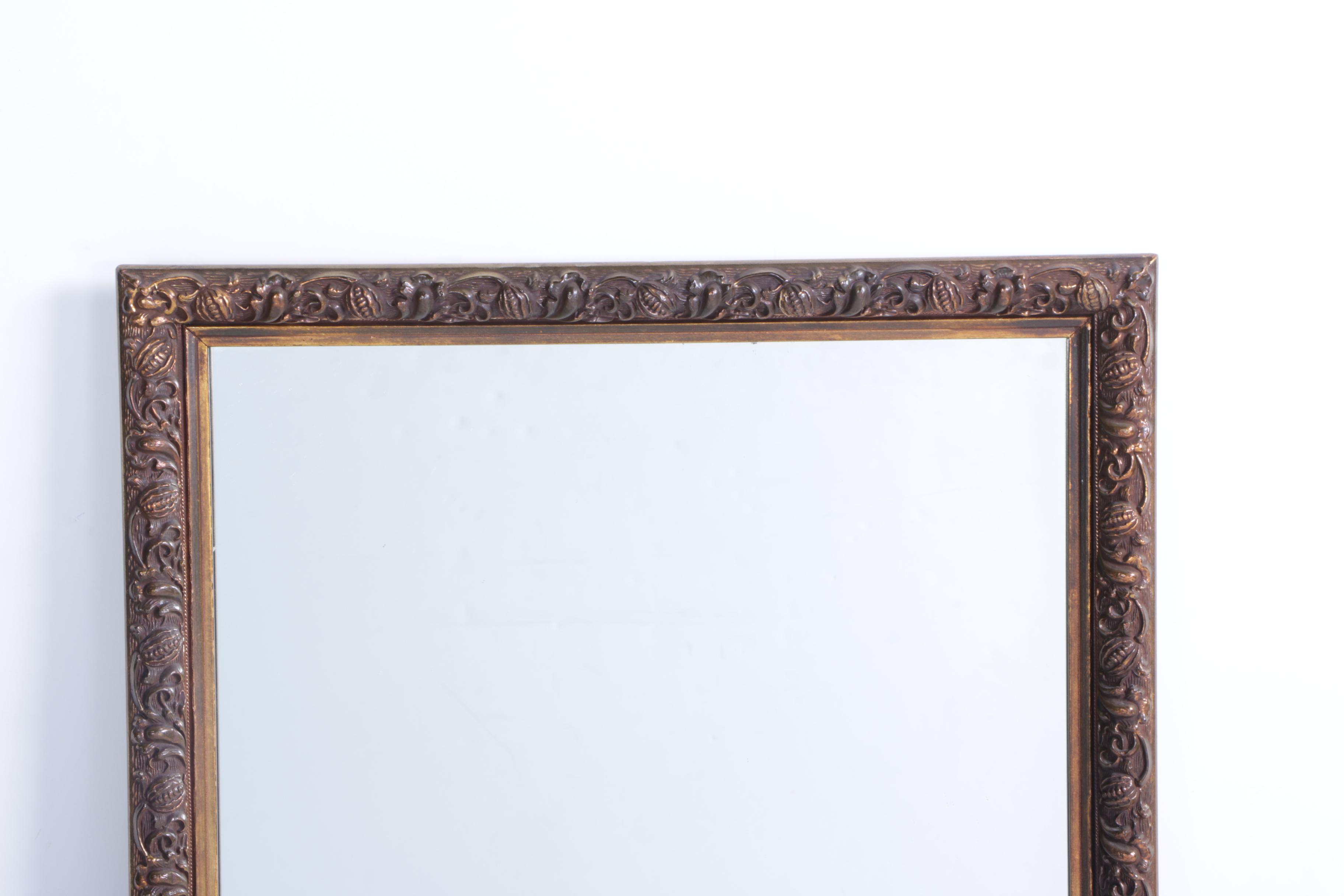 Foliate Themed Wall Mirror by Bassett Mirror Company