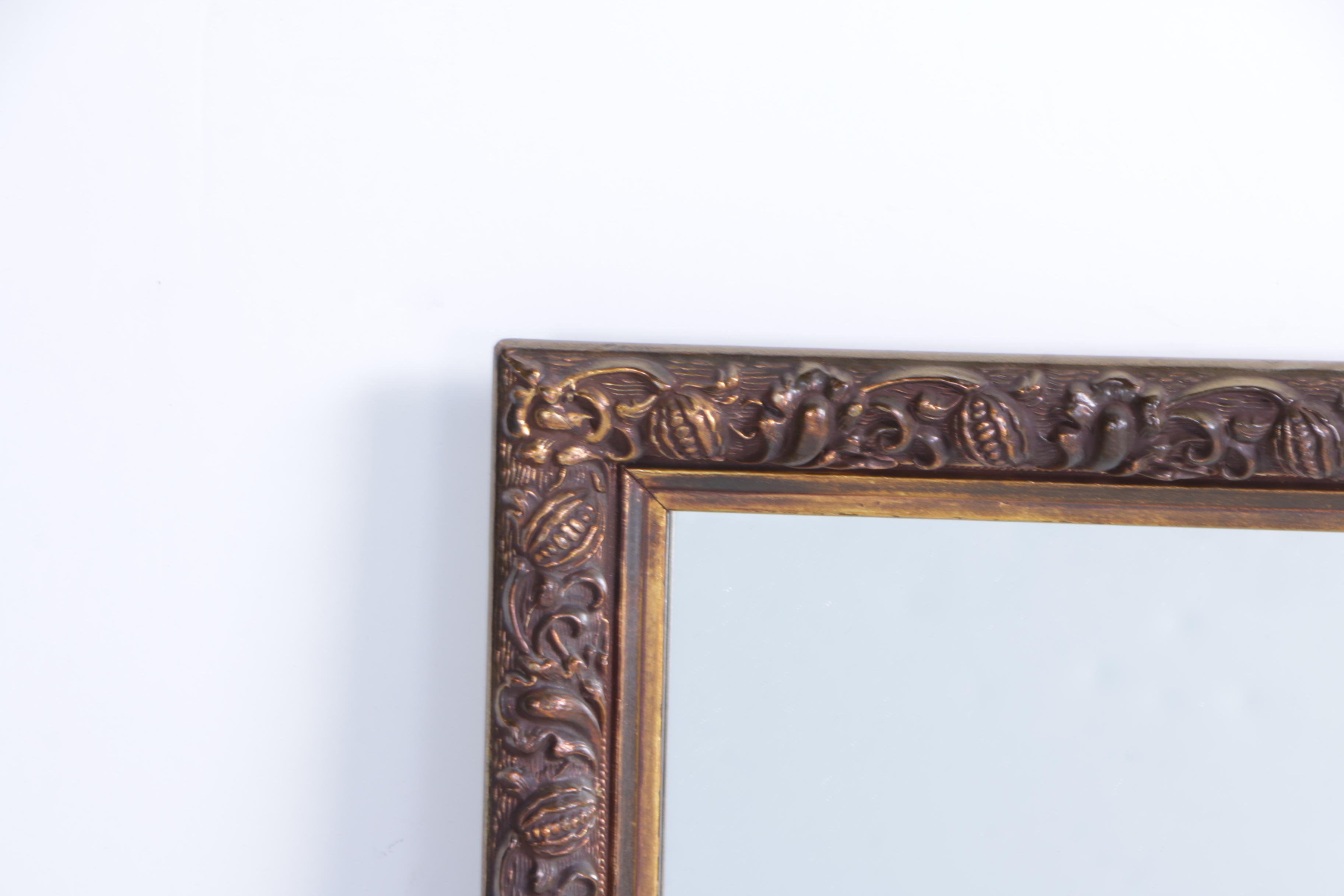 Foliate Themed Wall Mirror by Bassett Mirror Company