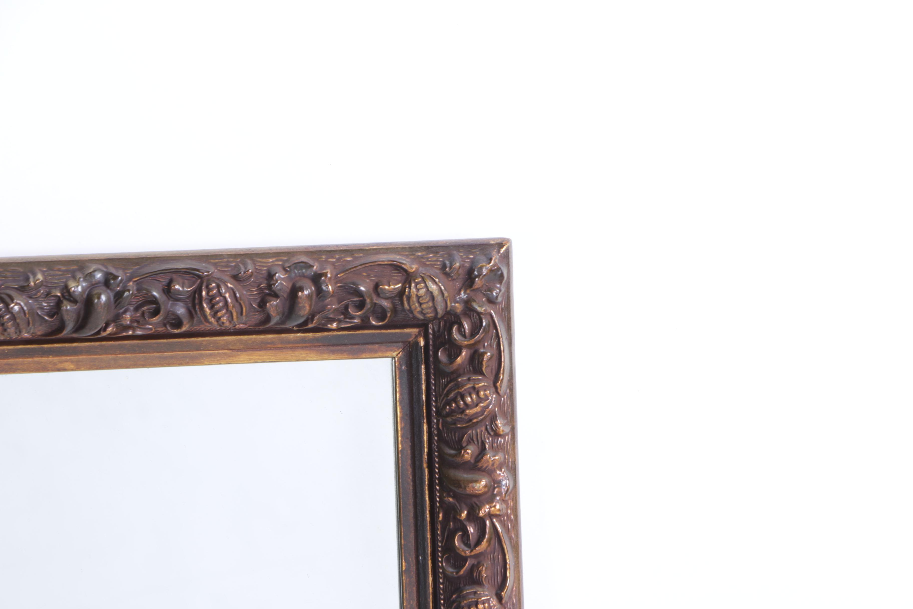 Foliate Themed Wall Mirror by Bassett Mirror Company