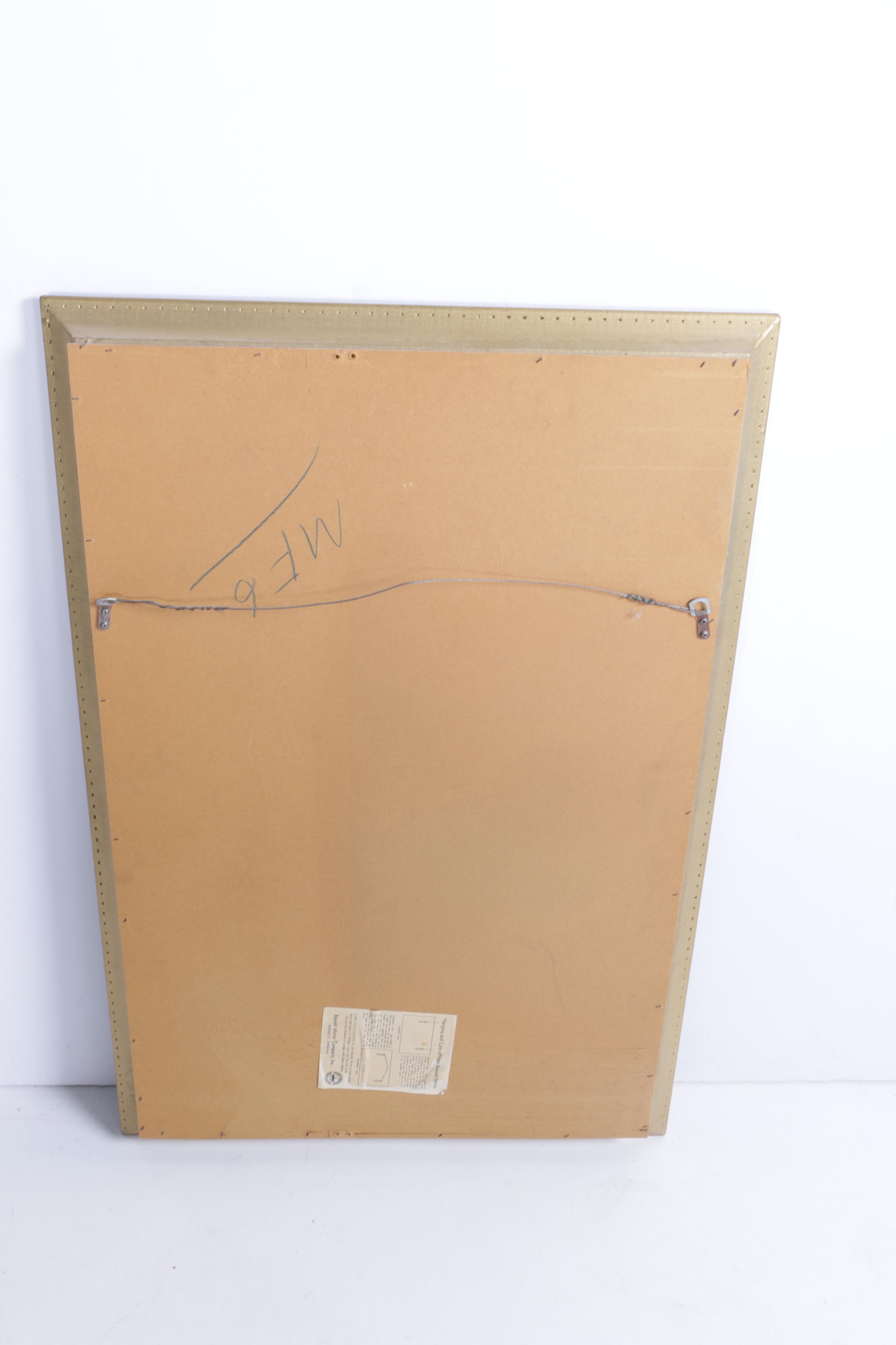 Foliate Themed Wall Mirror by Bassett Mirror Company