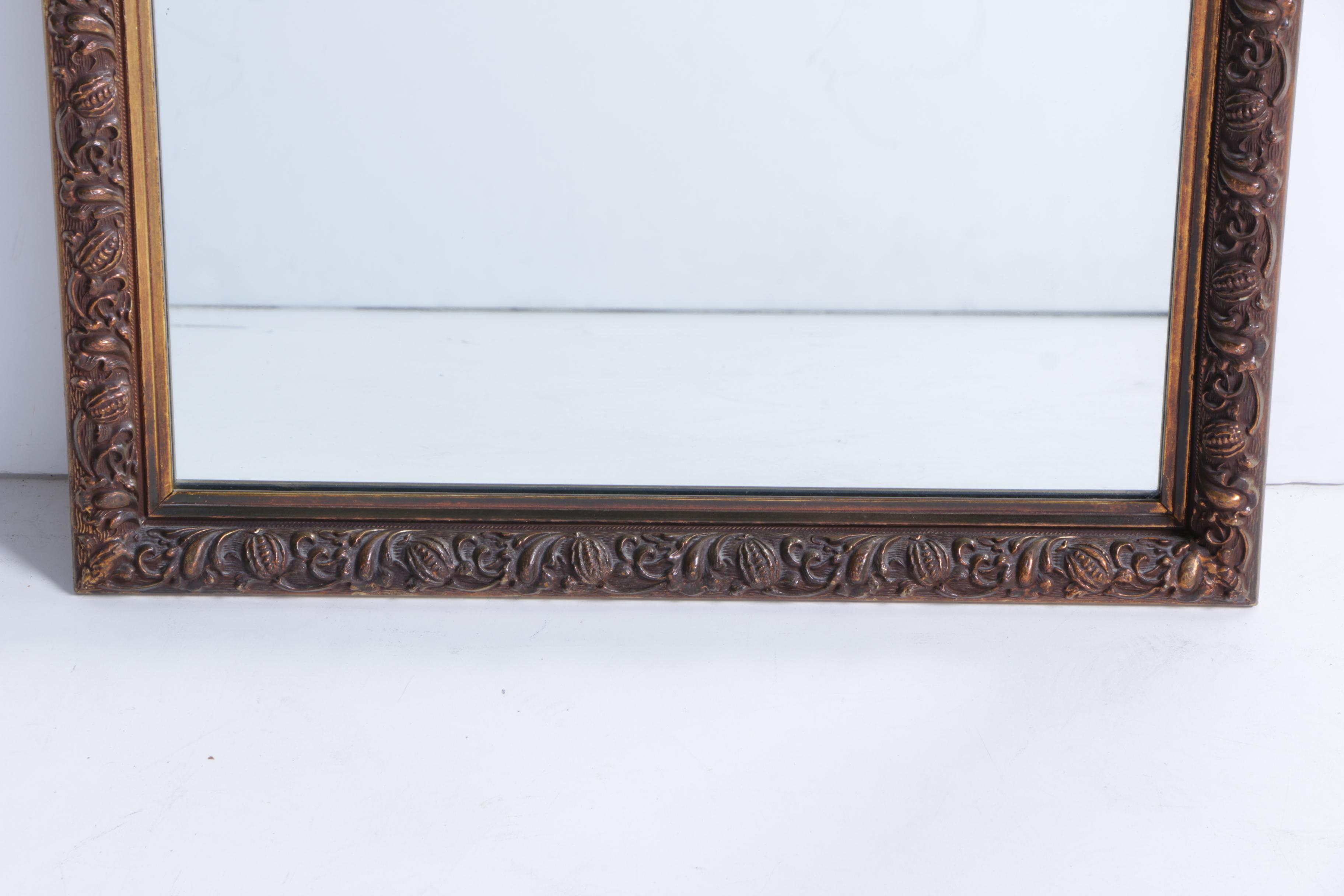 Foliate Themed Wall Mirror by Bassett Mirror Company