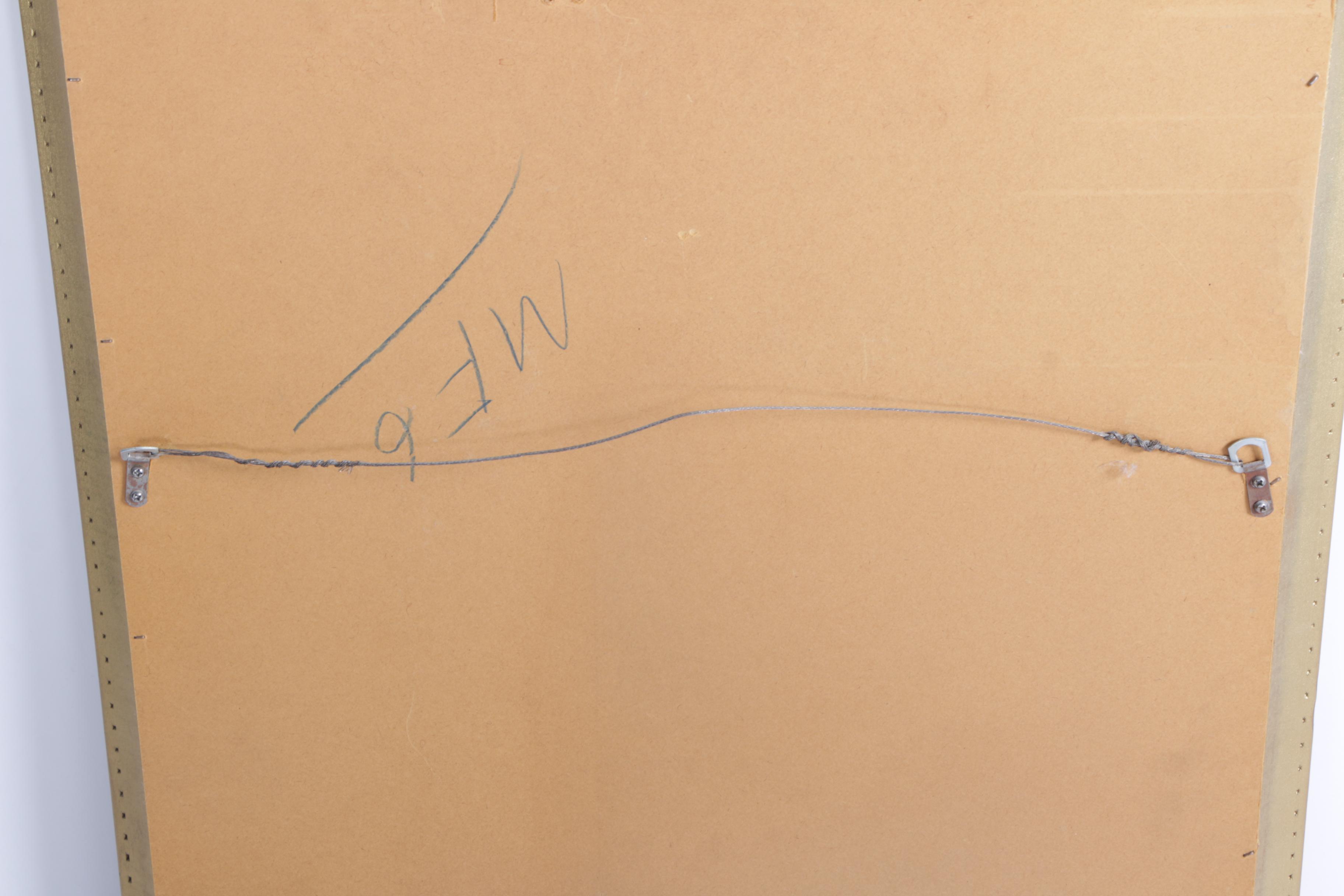 Foliate Themed Wall Mirror by Bassett Mirror Company