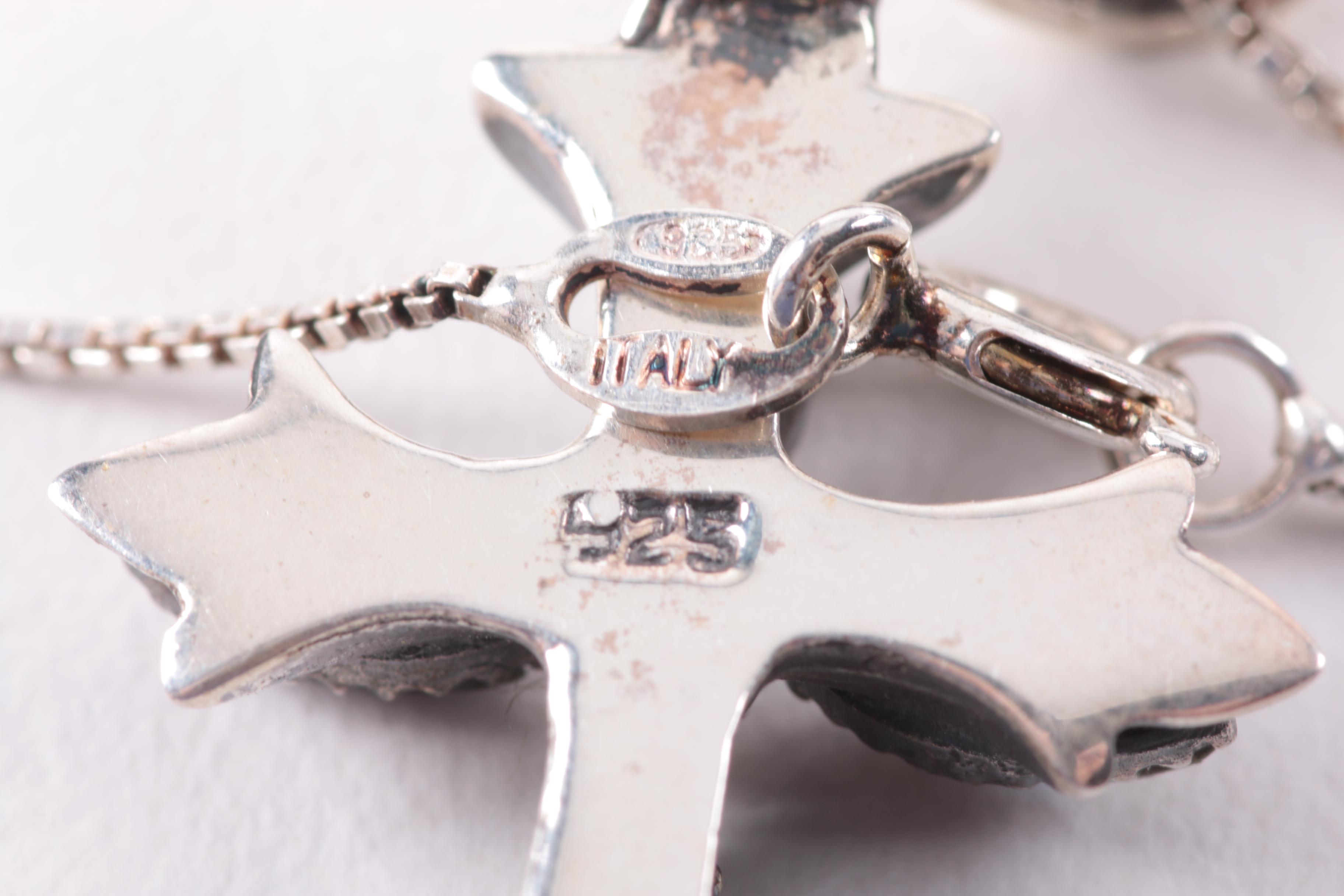 Sterling Silver Jewelry Selection Featuring Abalone