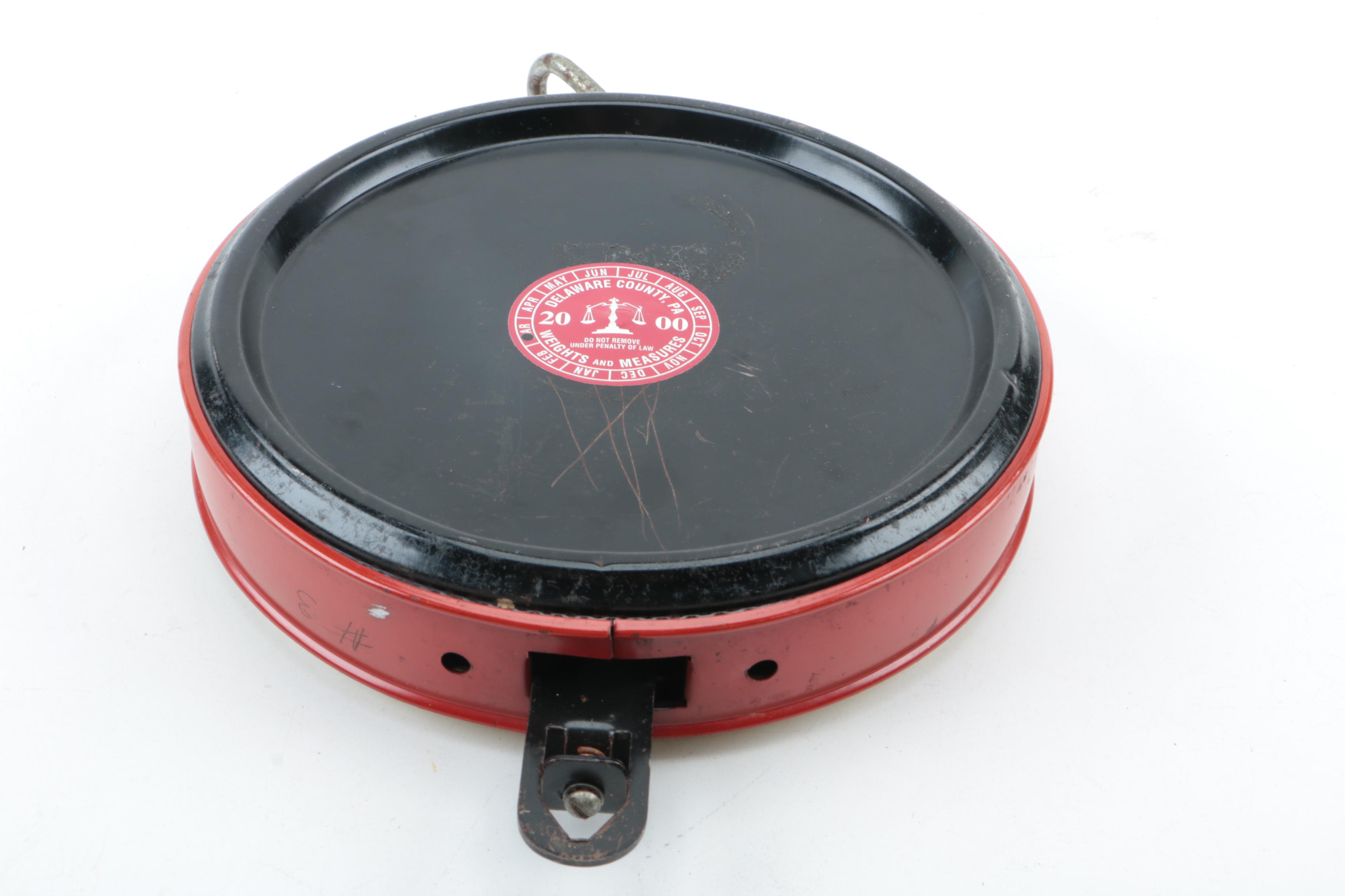 Vintage Chatillon Hanging Produce Scale