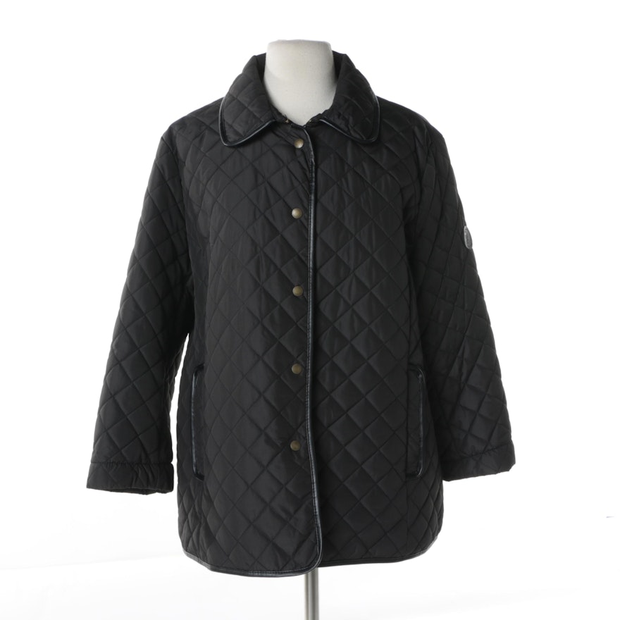 Lauren Ralph Lauren Black Quilted Jacket