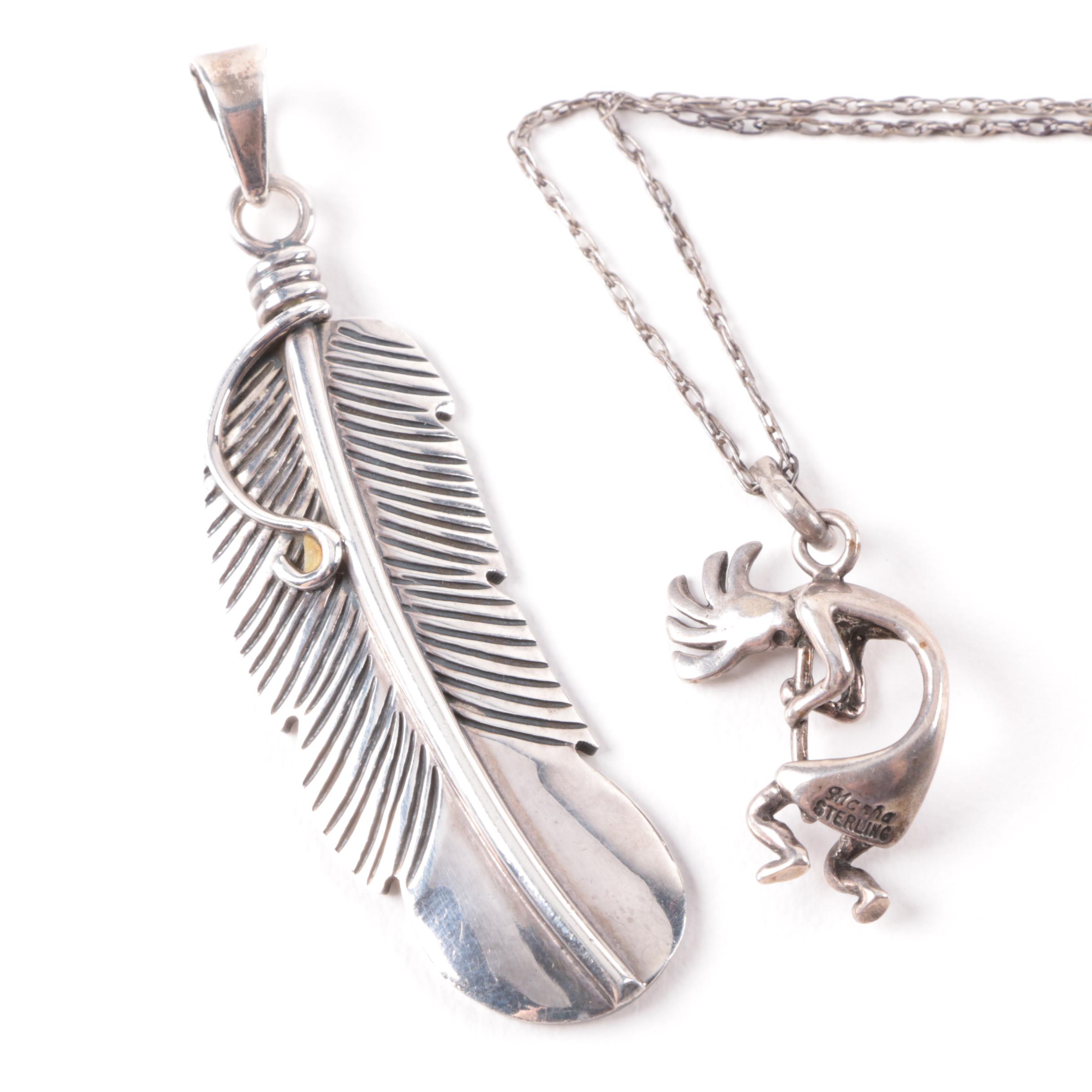 Sterling Silver Southwestern Style Jewelry Selection