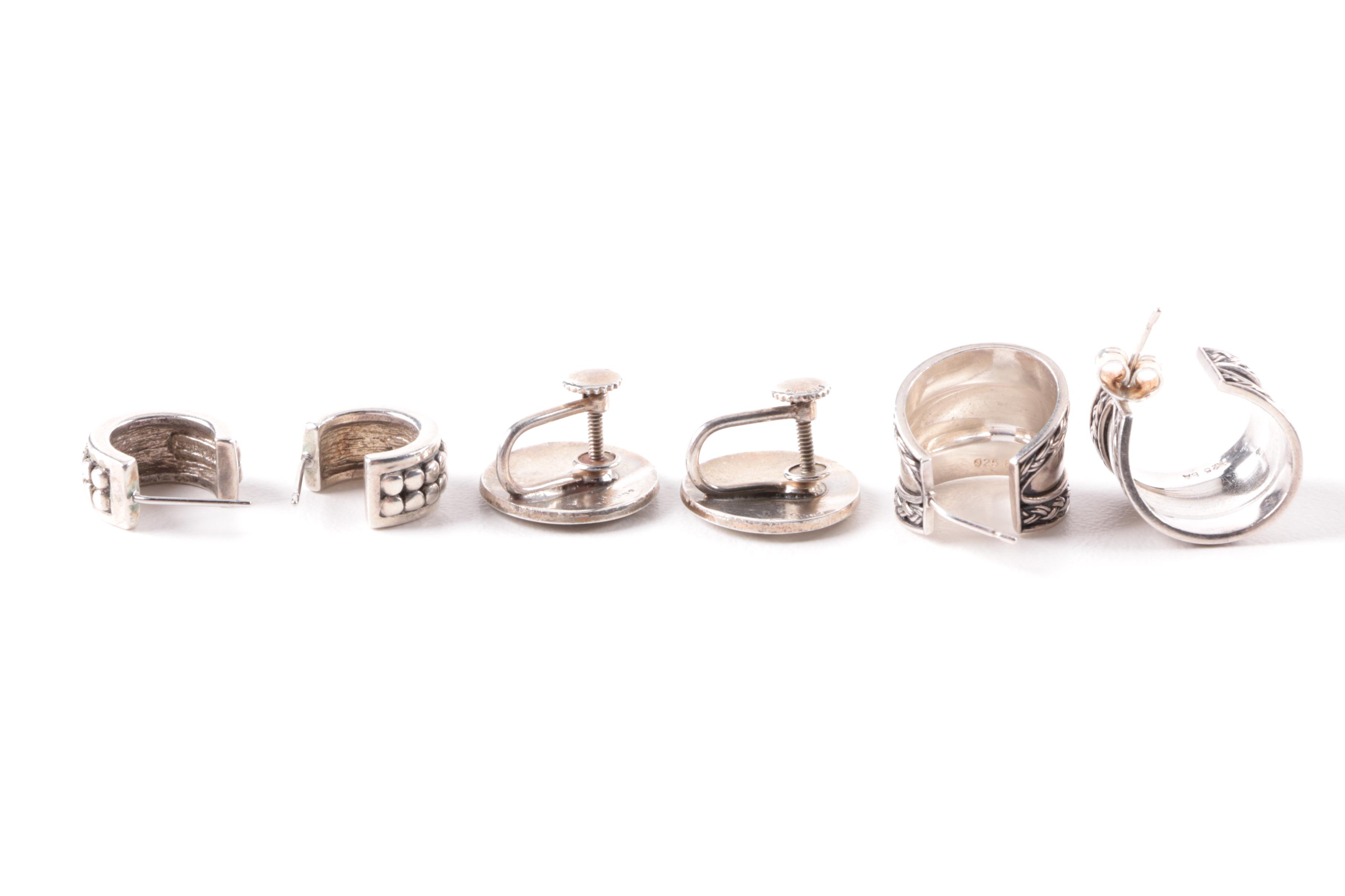 Sterling Silver Southwestern Style Jewelry Selection