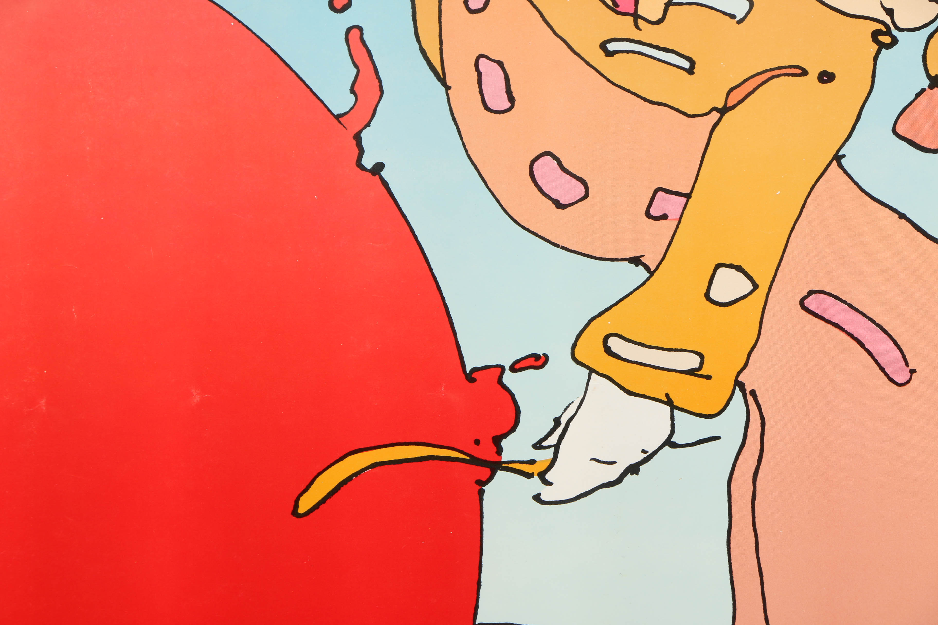 Lithographs After Peter Max "Cosmic Trapeze" and "Floating"