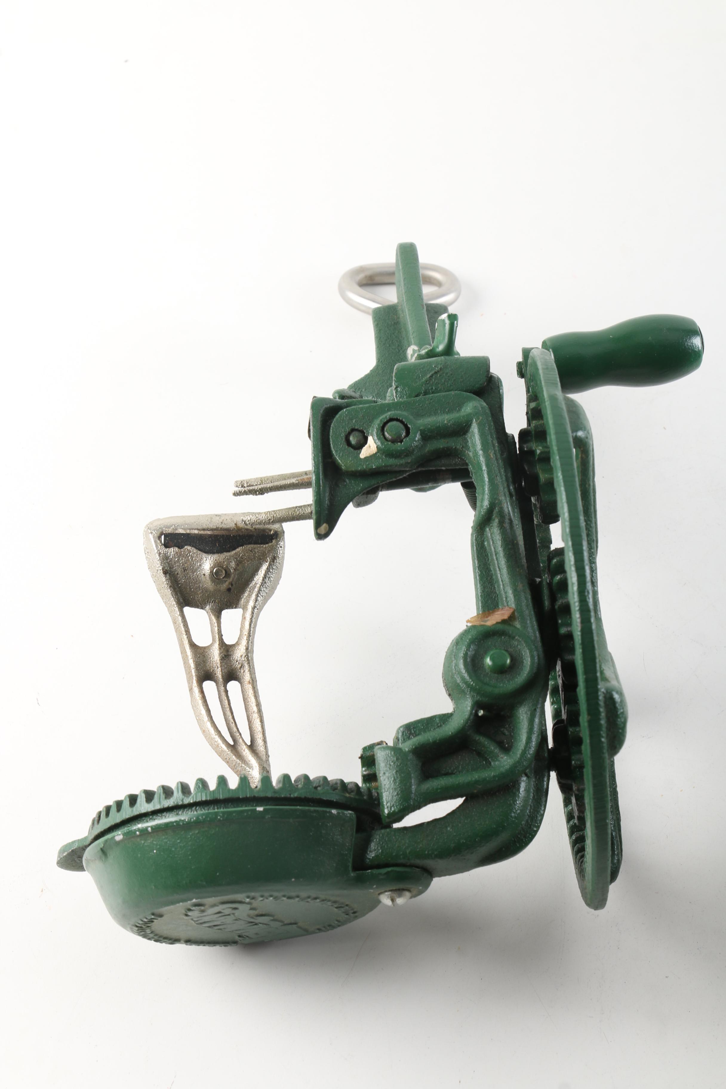 Lehman's Apple Peeler and Salgótarján Coffee Grinder