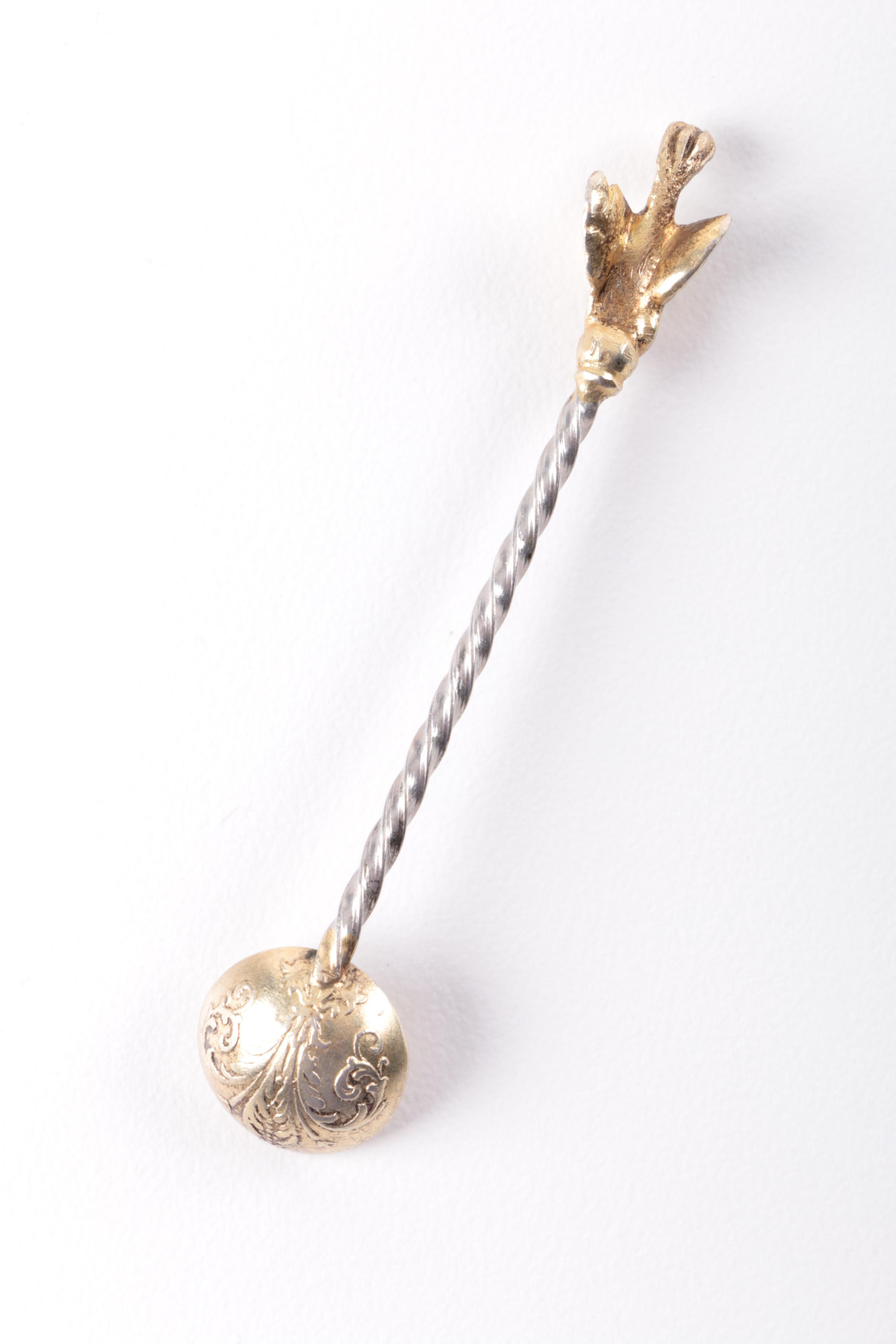 Sterling Silver Jewelry Selection Including Napier and Miniature Spoon