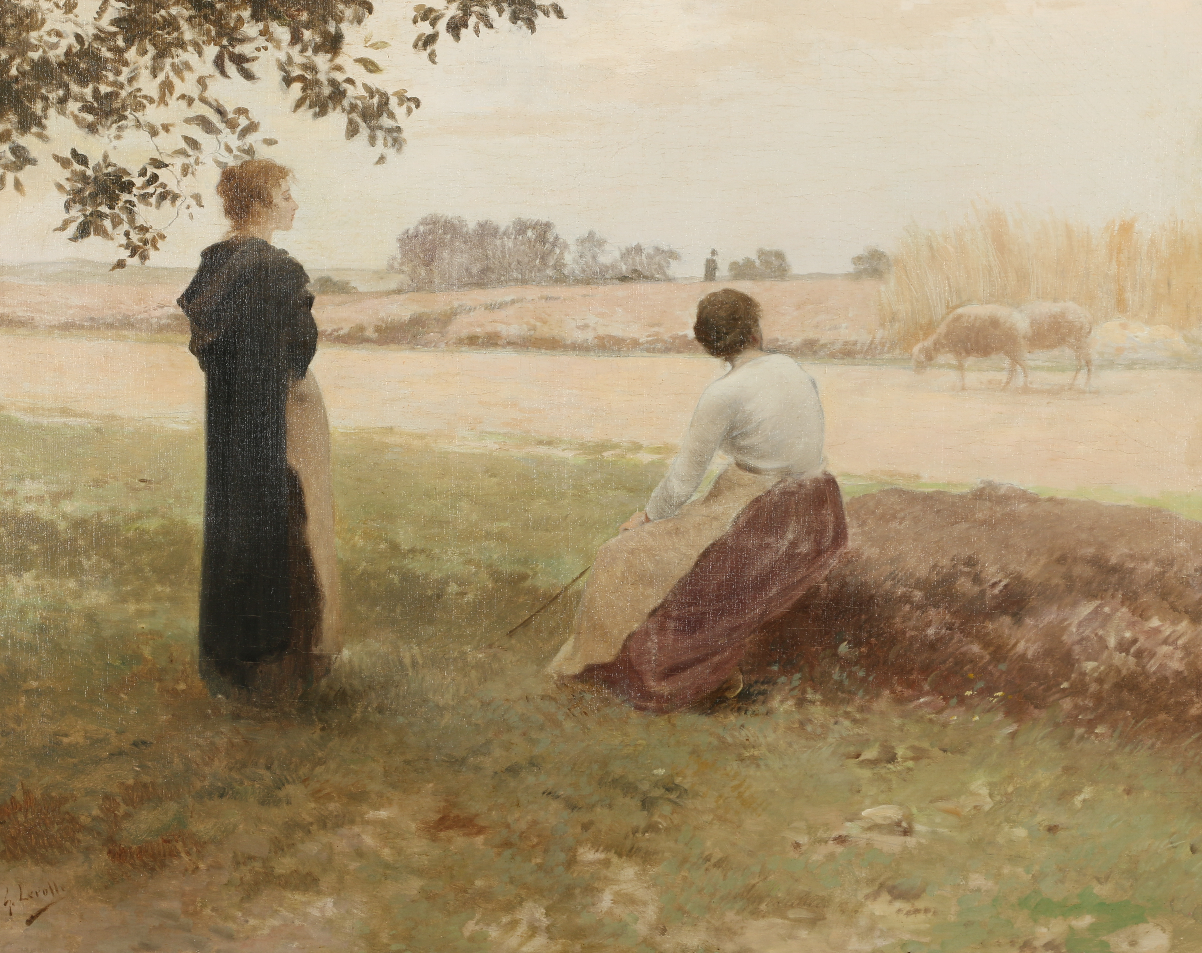 Henry Lerolle Oil Painting