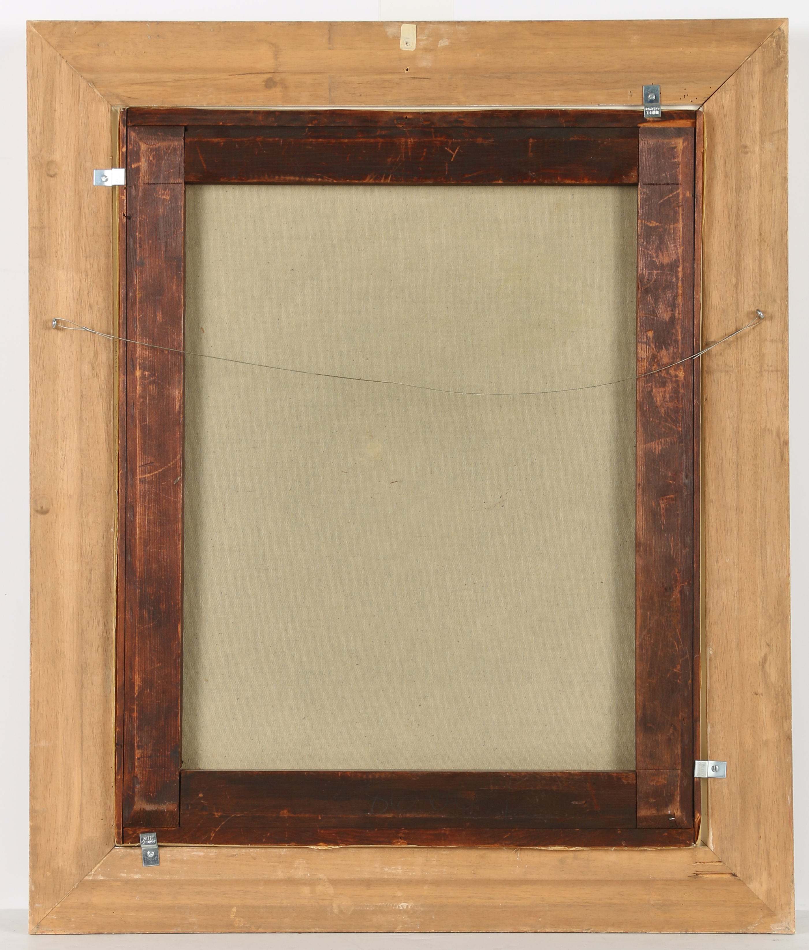 Oil on Canvas After George Friedrich Bischoff  "First Snow"