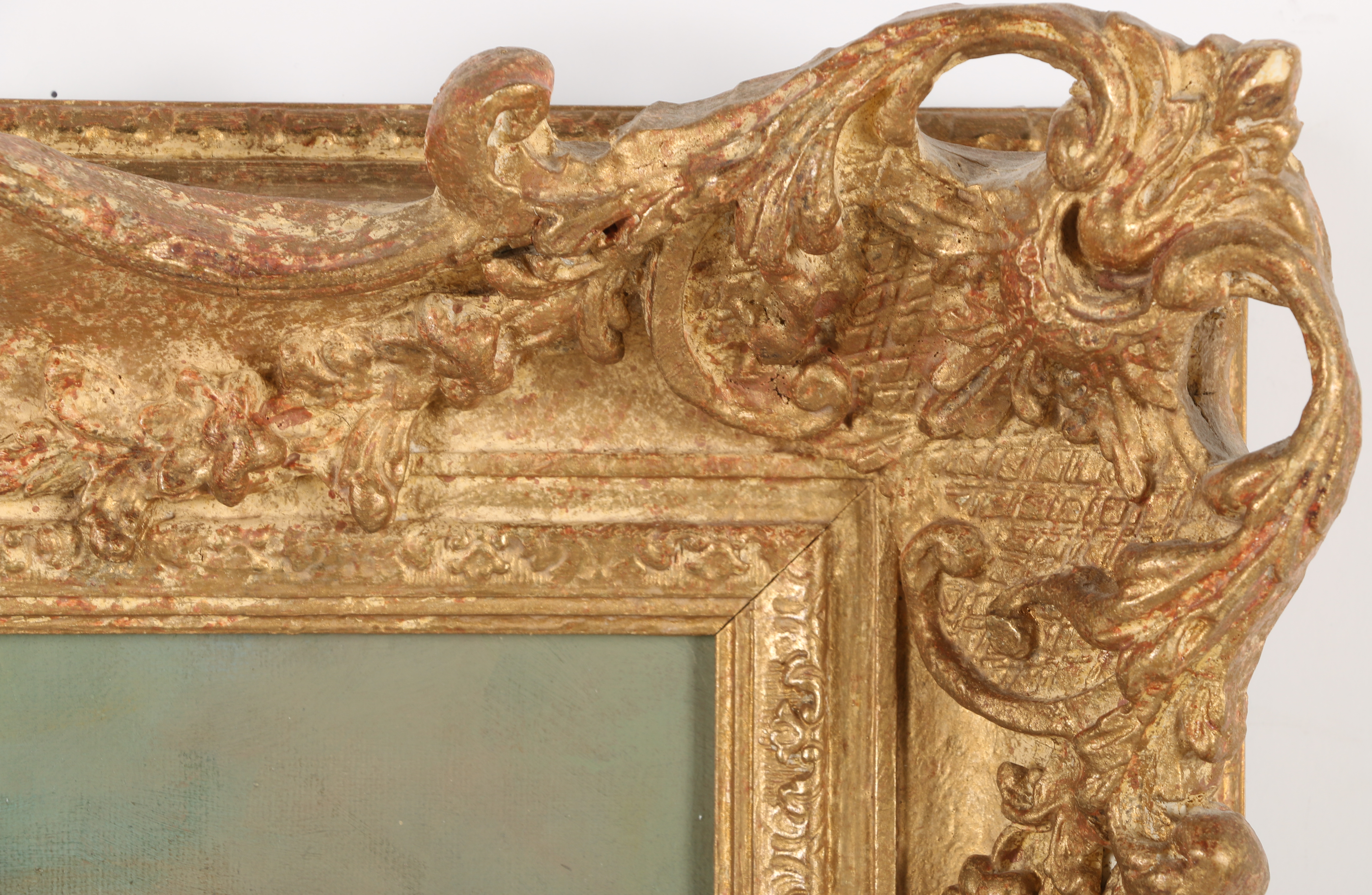 Oil Painting after Antoine Watteau's "Fete Champétre"