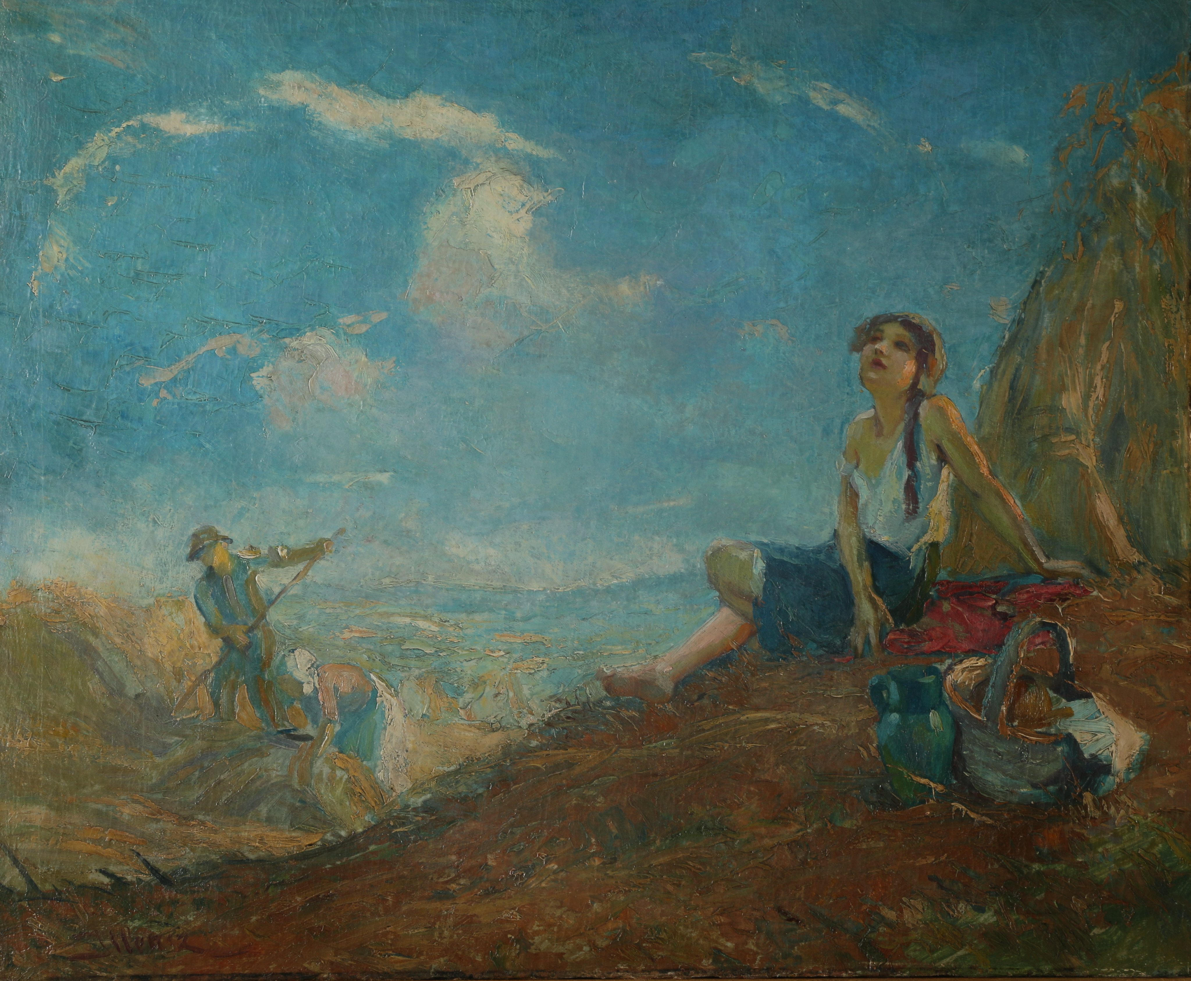 Lipót Illencz Oil Painting