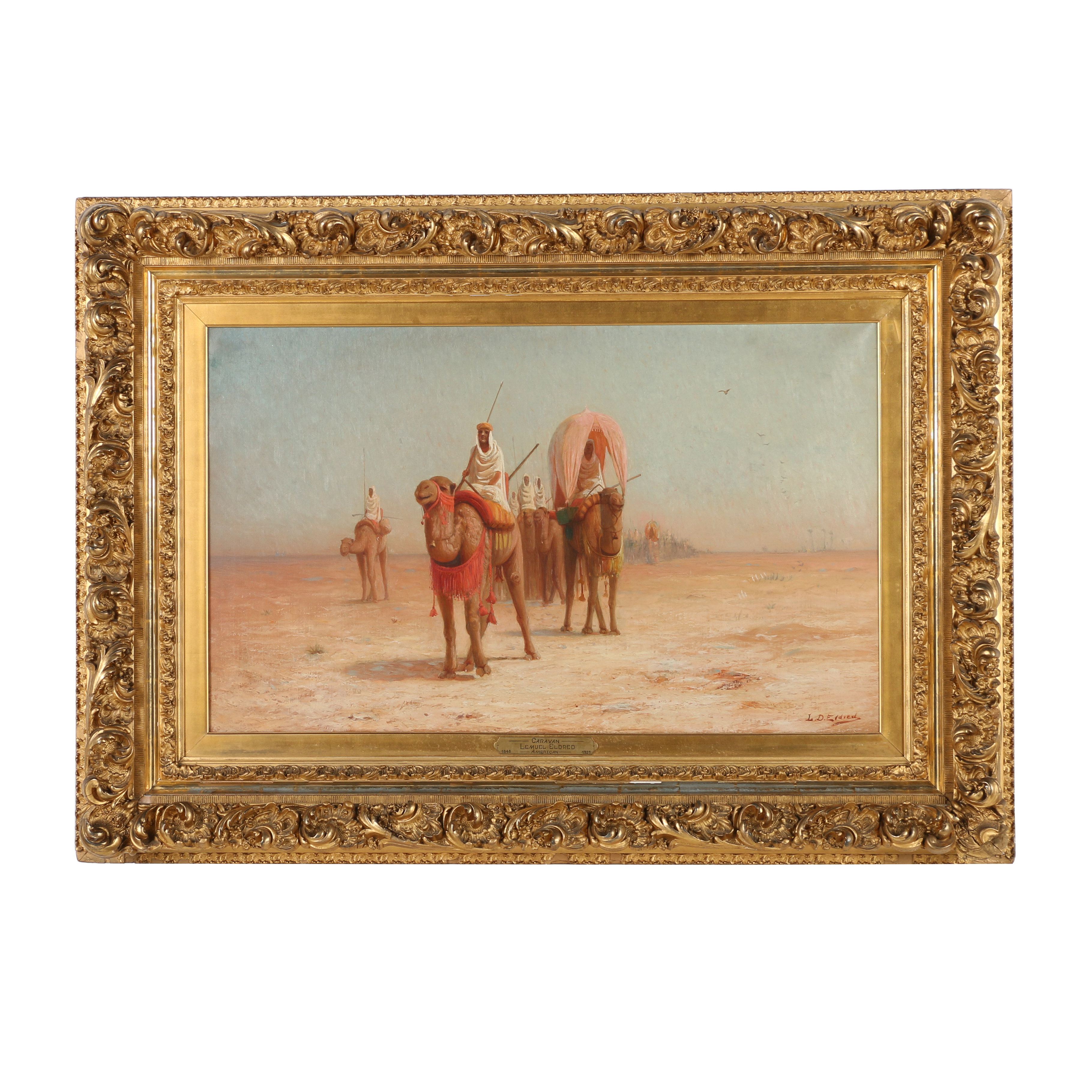 Lemuel Eldred Oil Painting "Caravan"