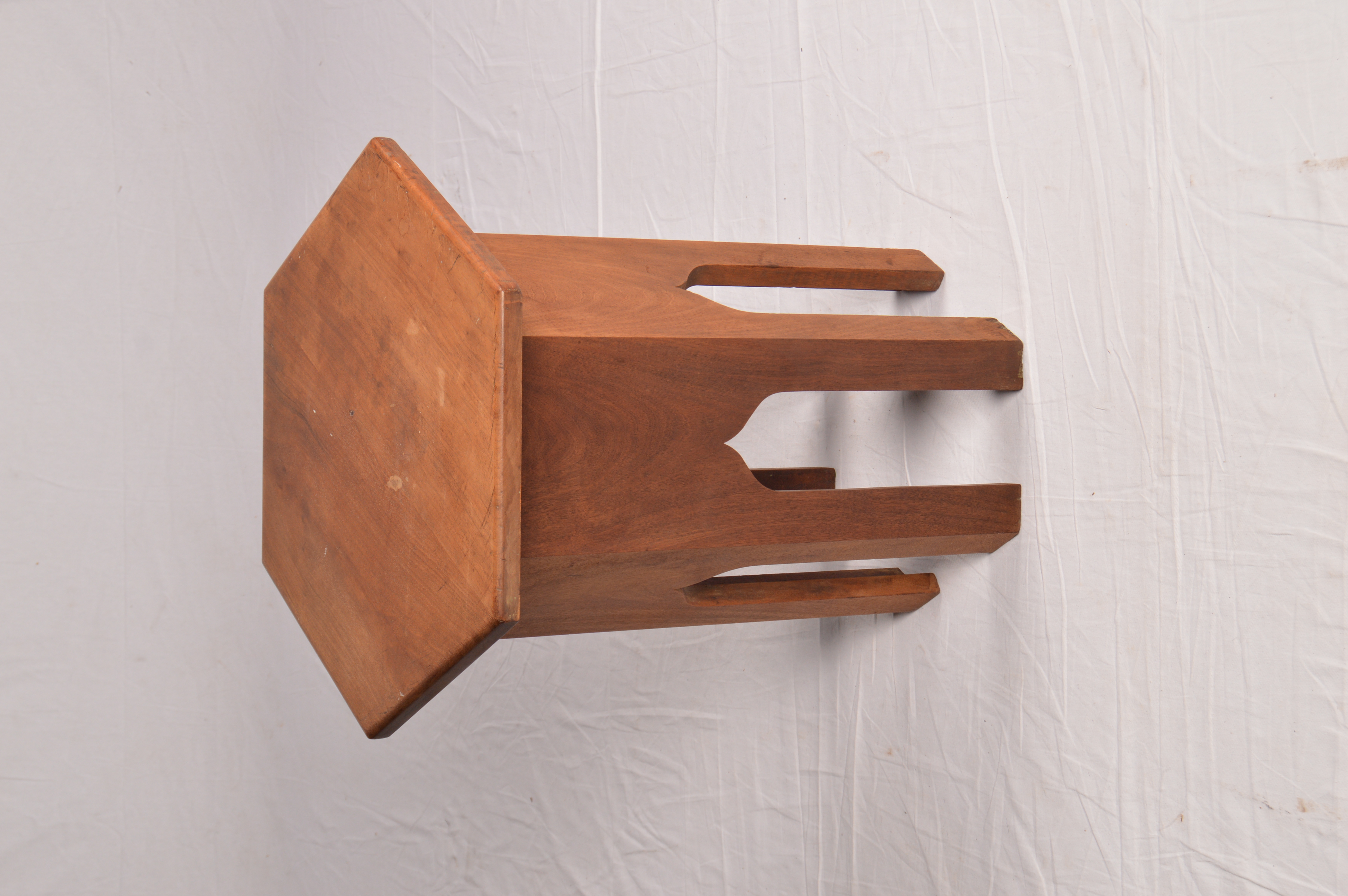 Vintage Syrian Style Wooden Side Table