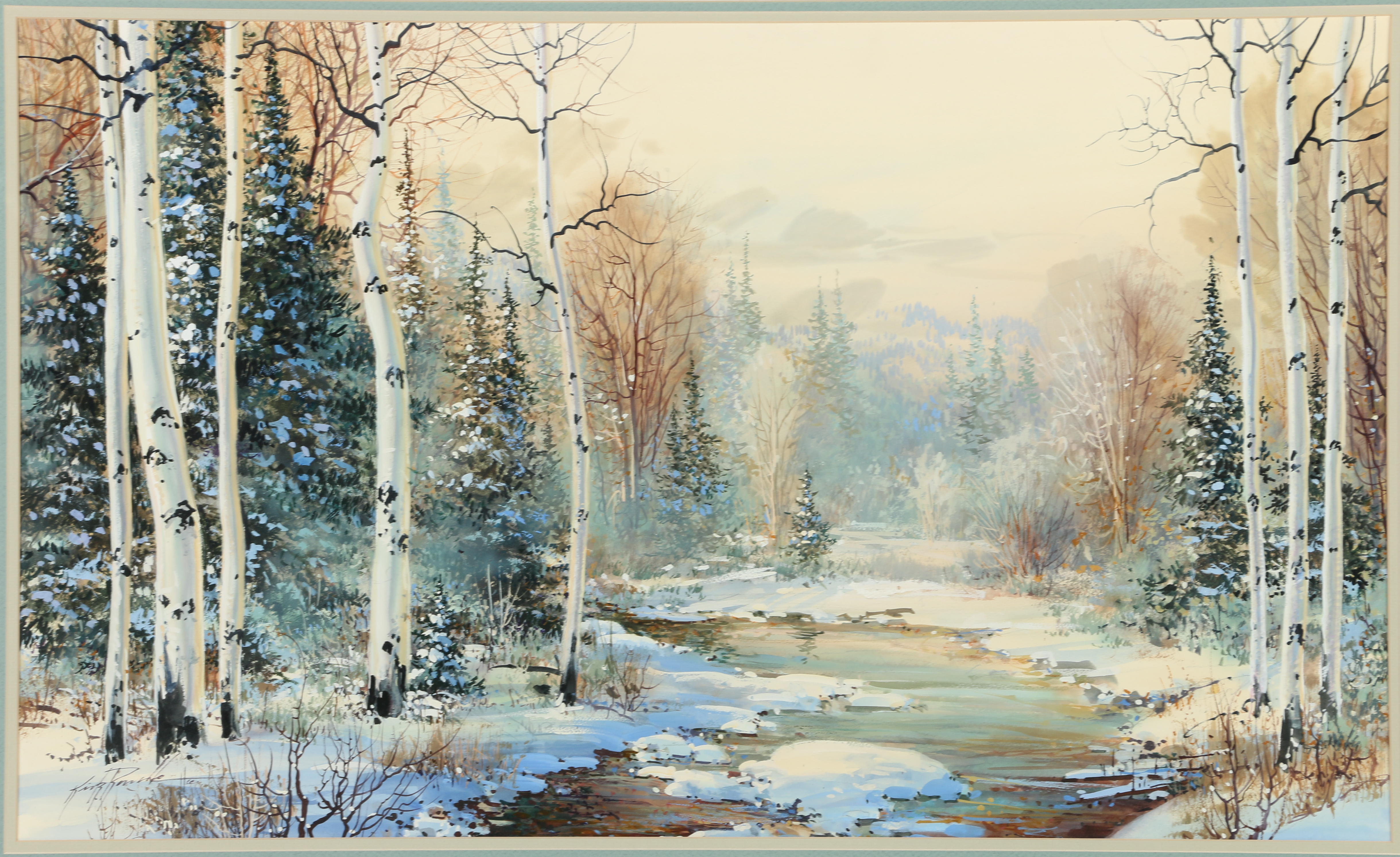 Kirk Randle Mixed Media Painting