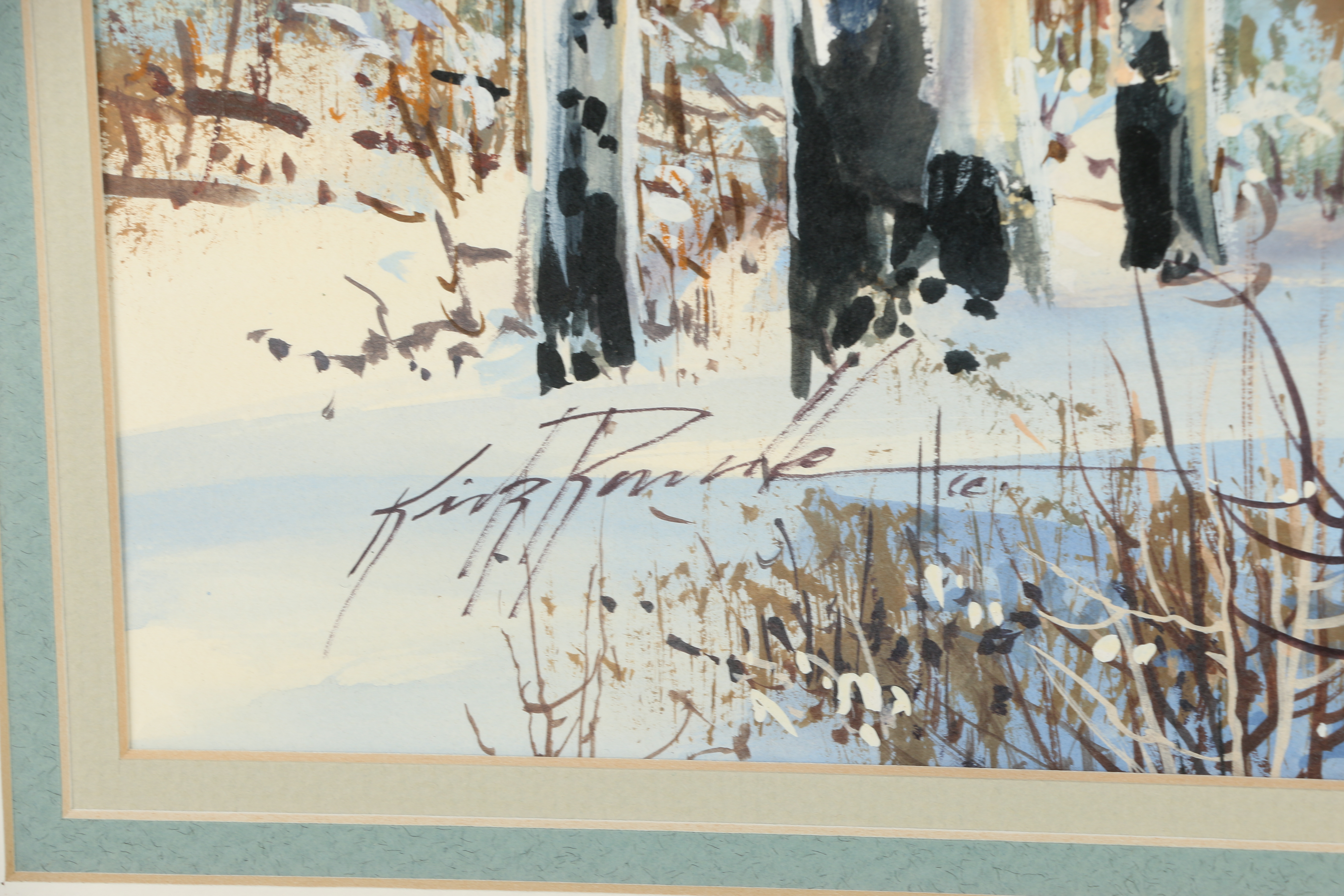 Kirk Randle Mixed Media Painting