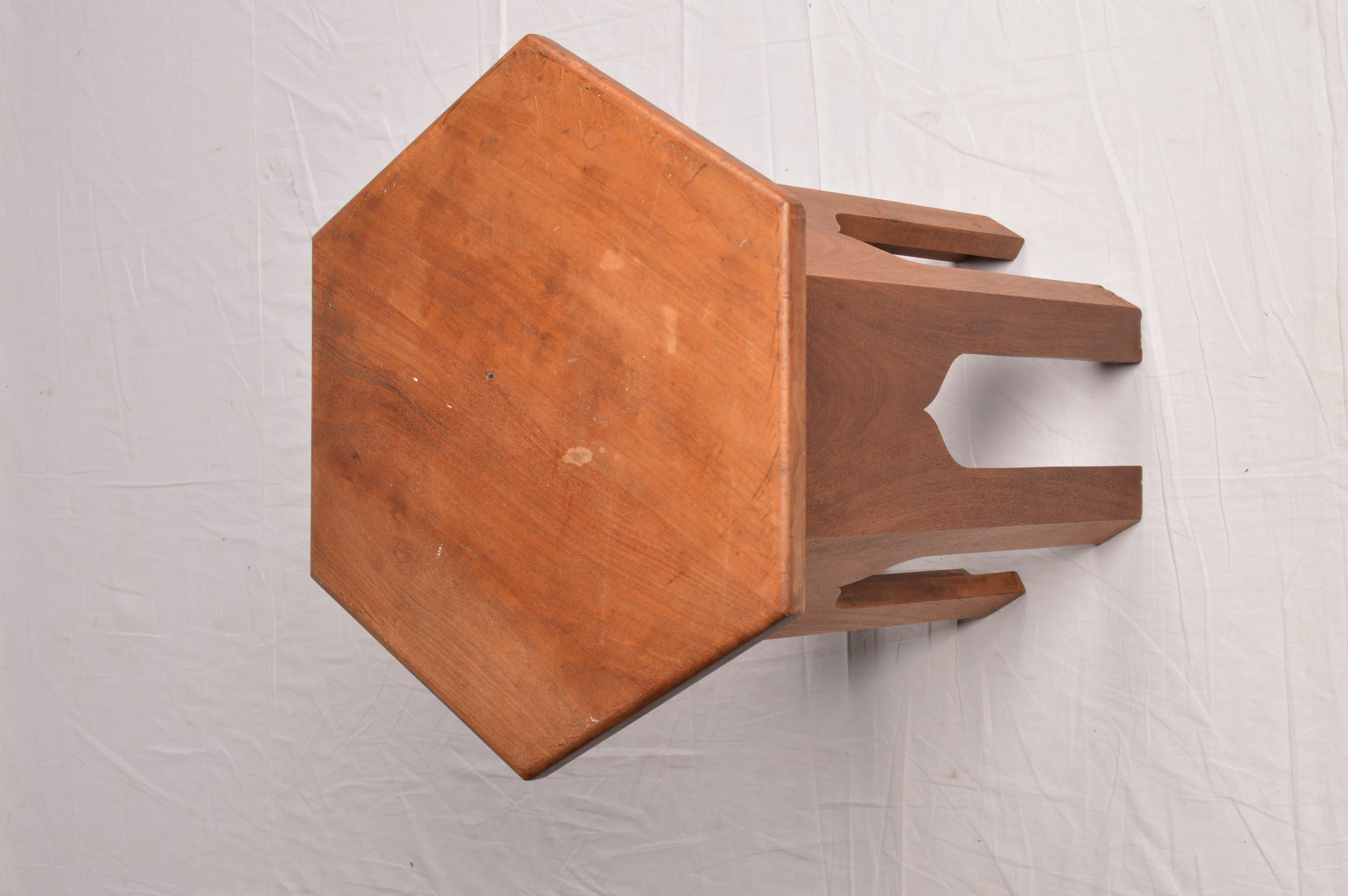 Vintage Syrian Style Wooden Side Table