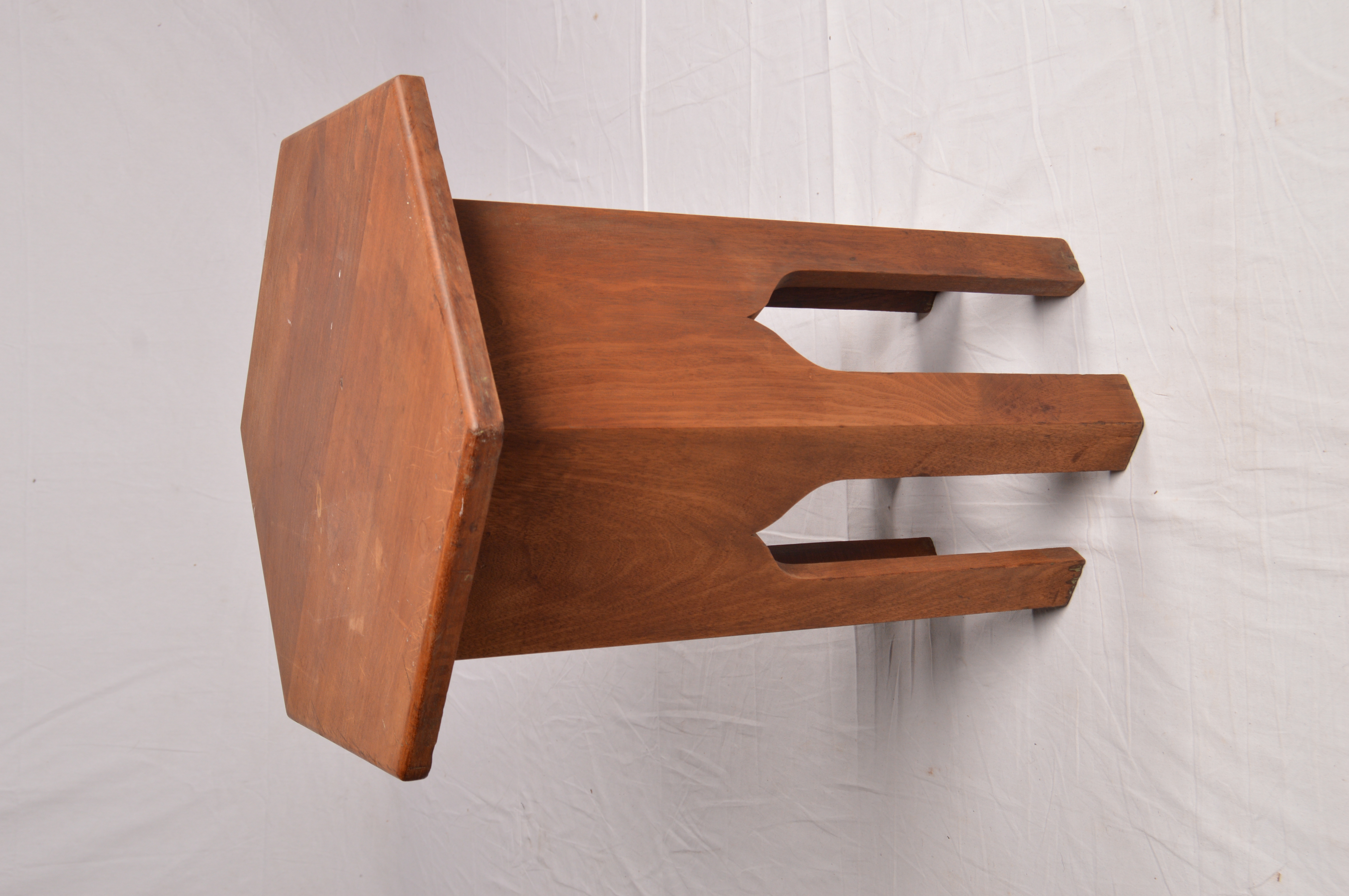 Vintage Syrian Style Wooden Side Table