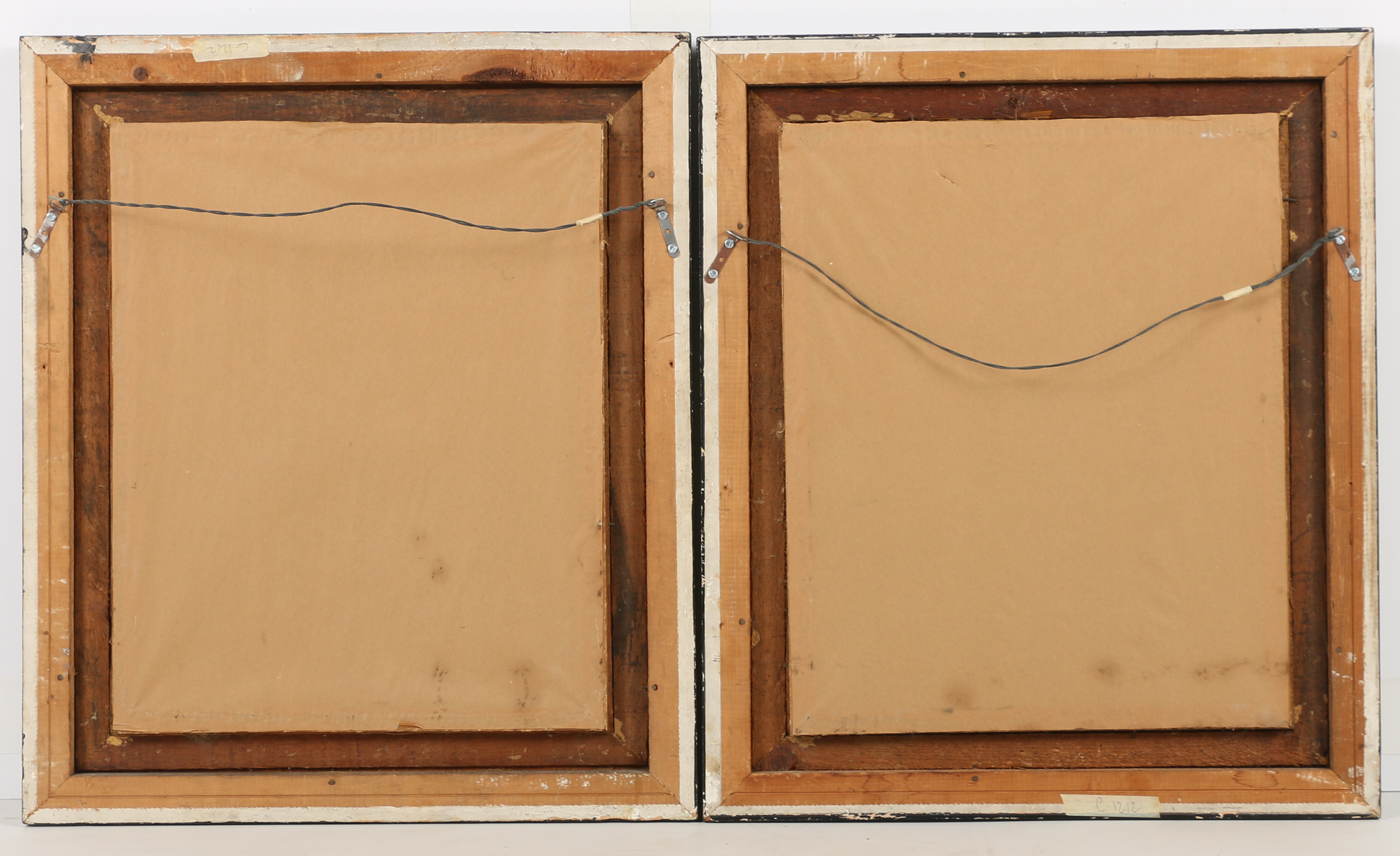 Louis XIV-Style Gold Painted Wall Mirrors