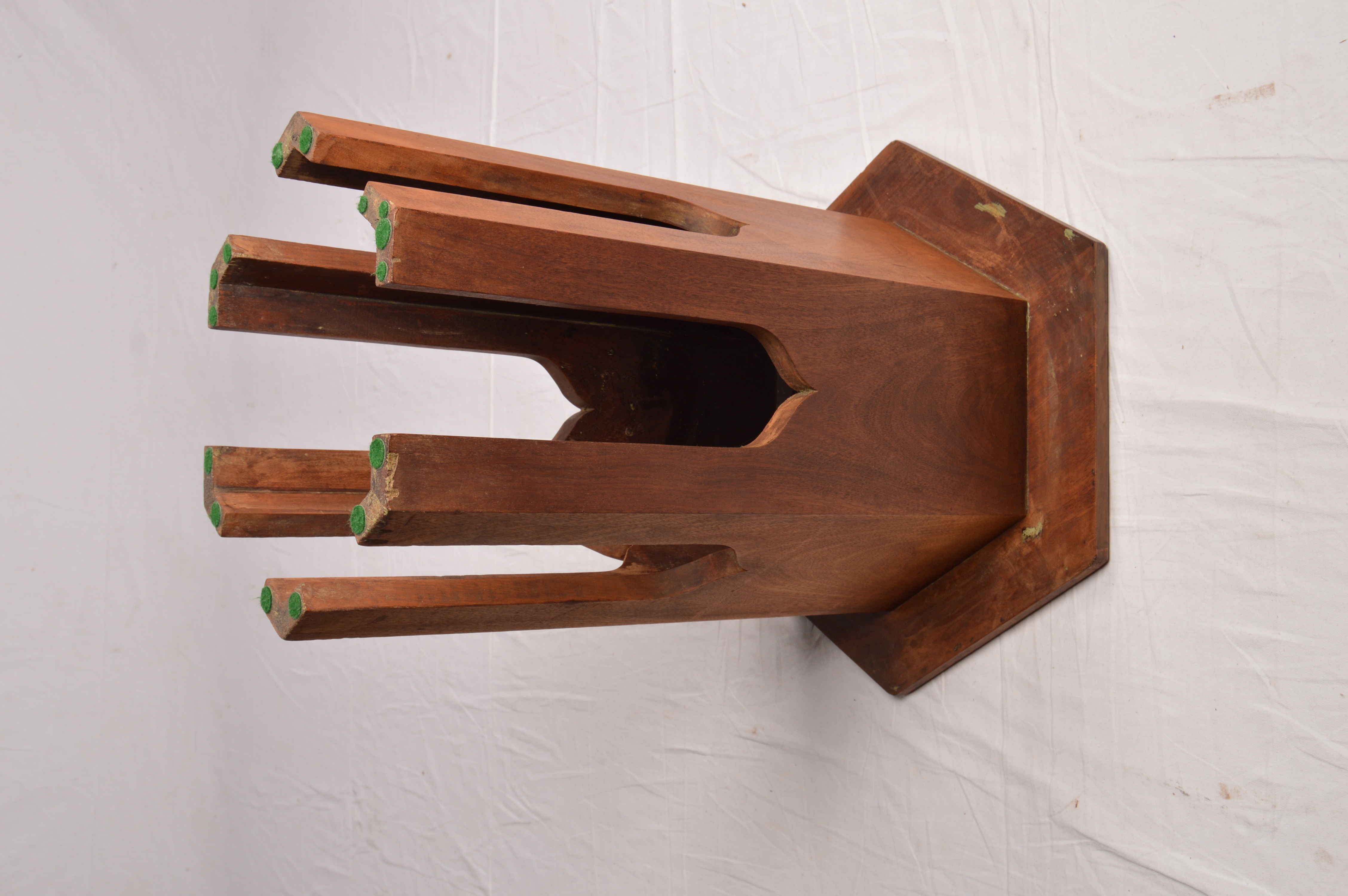 Vintage Syrian Style Wooden Side Table