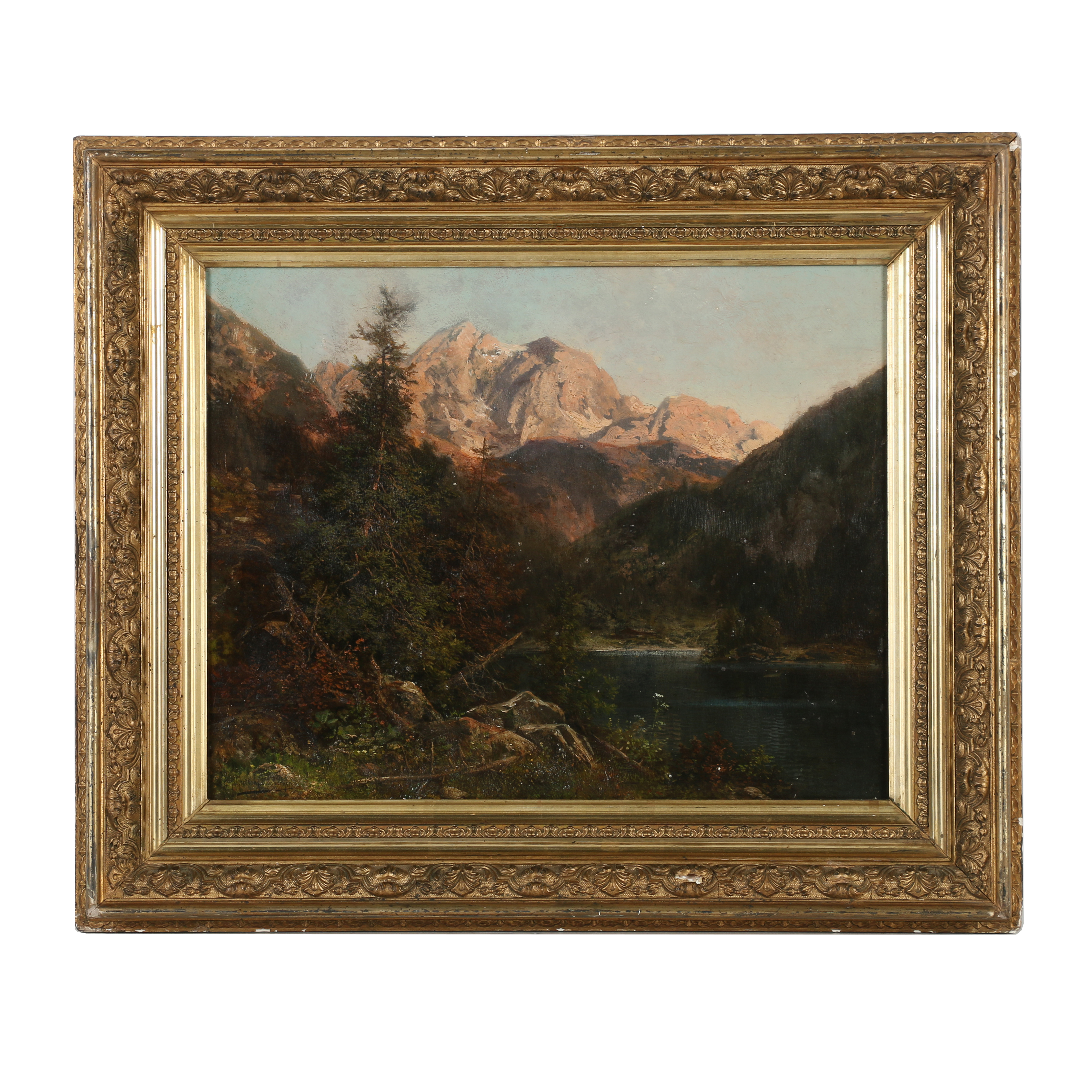 Alfred Von Schonberger Oil Painting