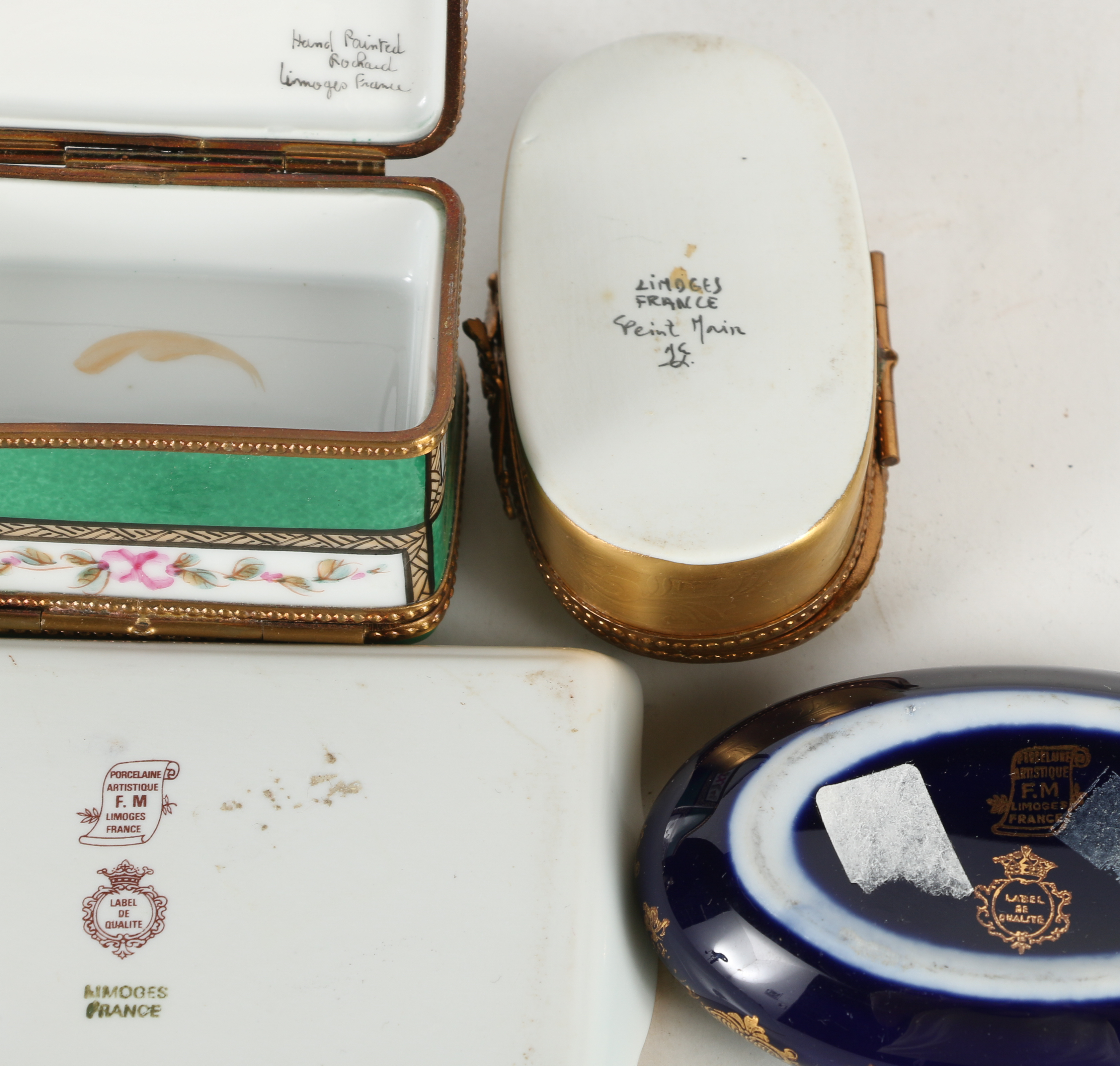 Hand-Painted Limoges Porcelain