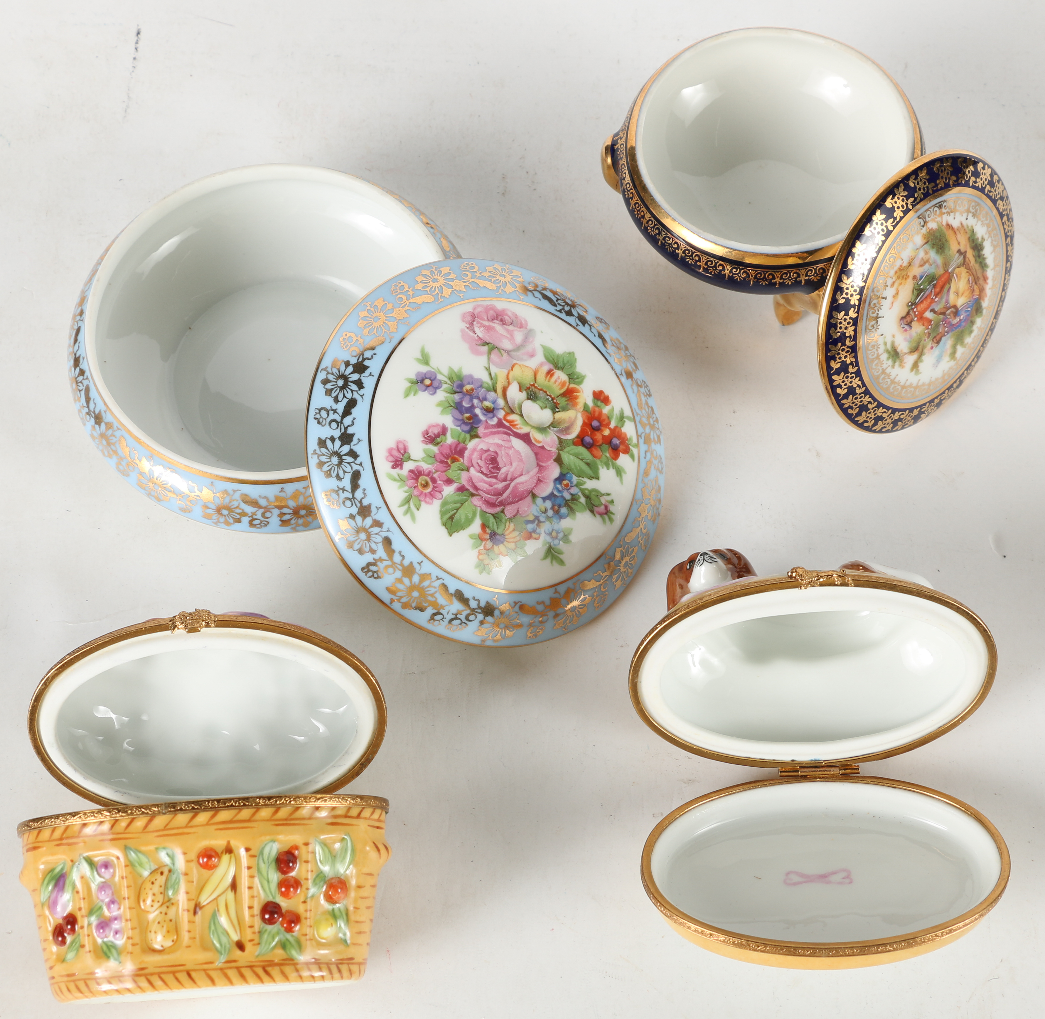 Hand-Painted Limoges Porcelain