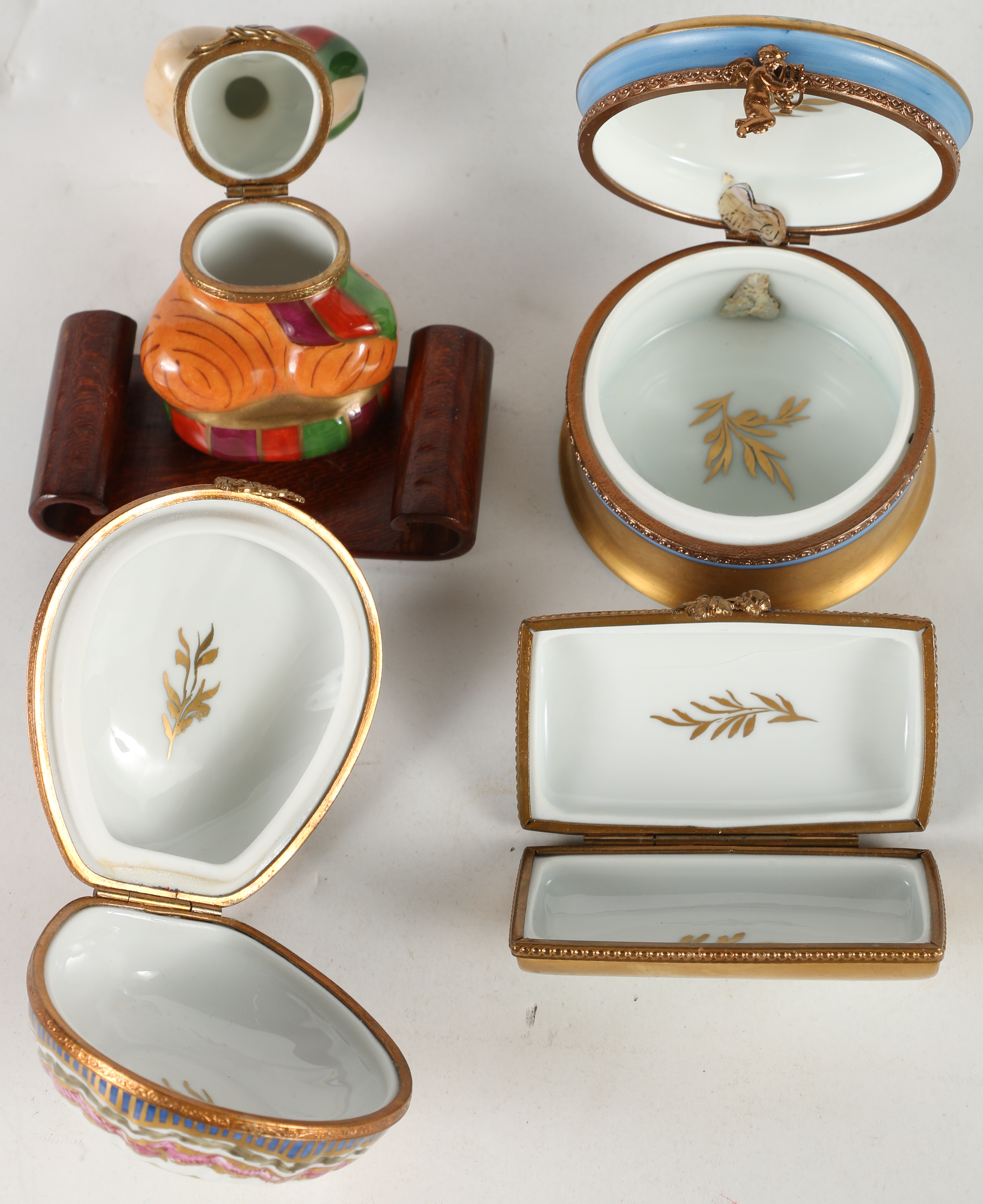 Hand-Painted Limoges Porcelain