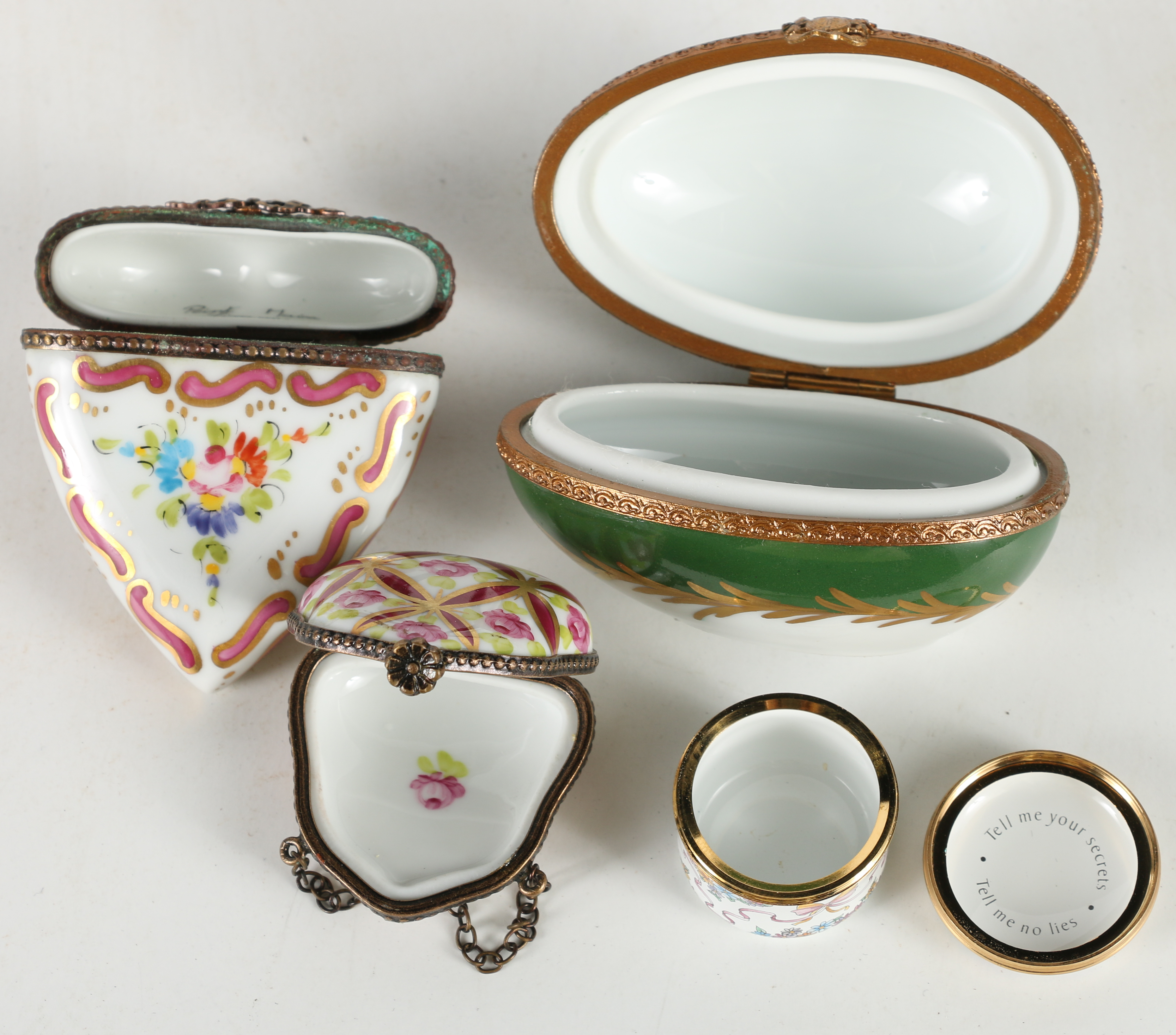 Hand-Painted Limoges Porcelain