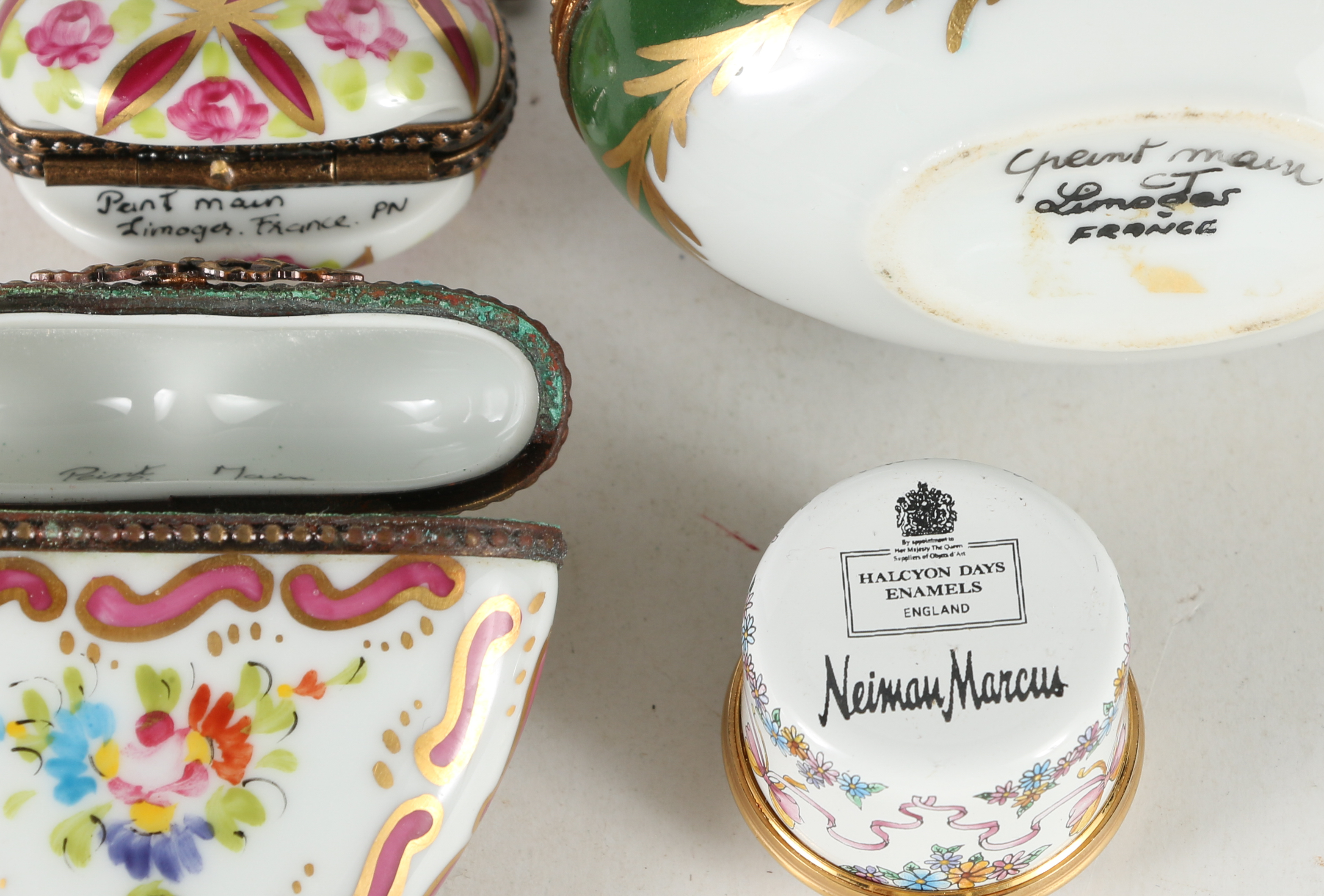 Hand-Painted Limoges Porcelain